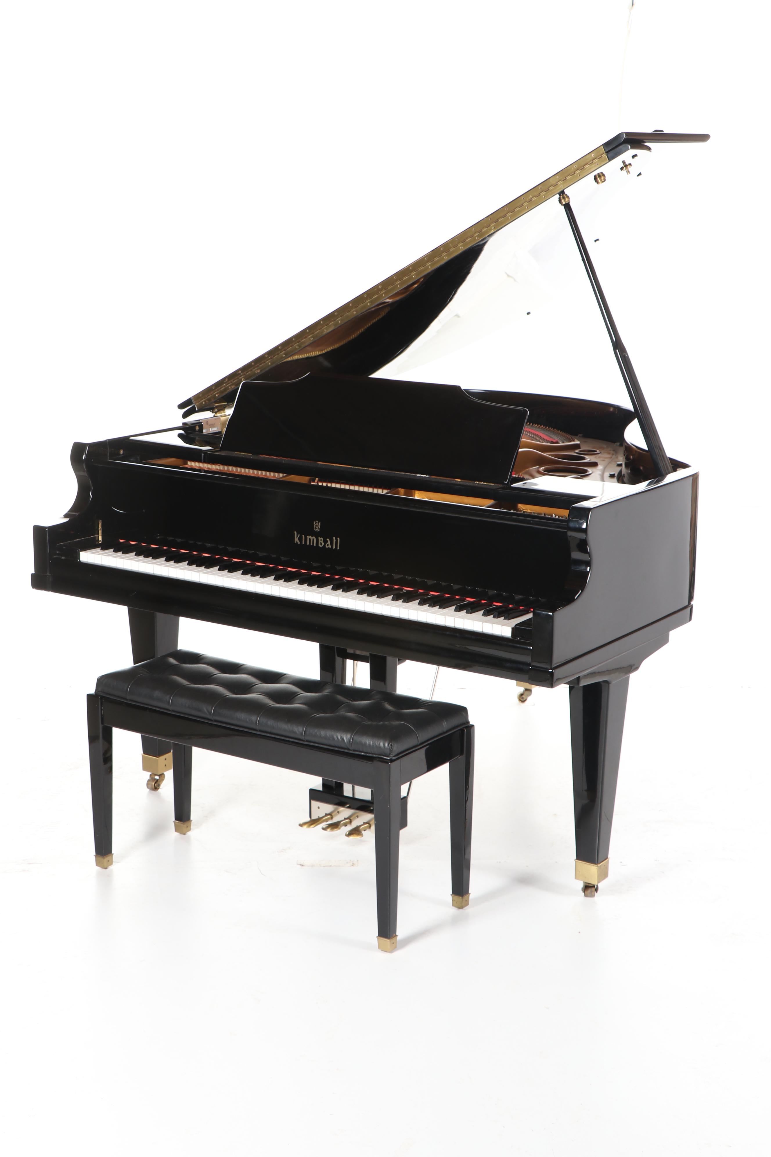 Kimball Baby Grand Piano with Bench EBTH