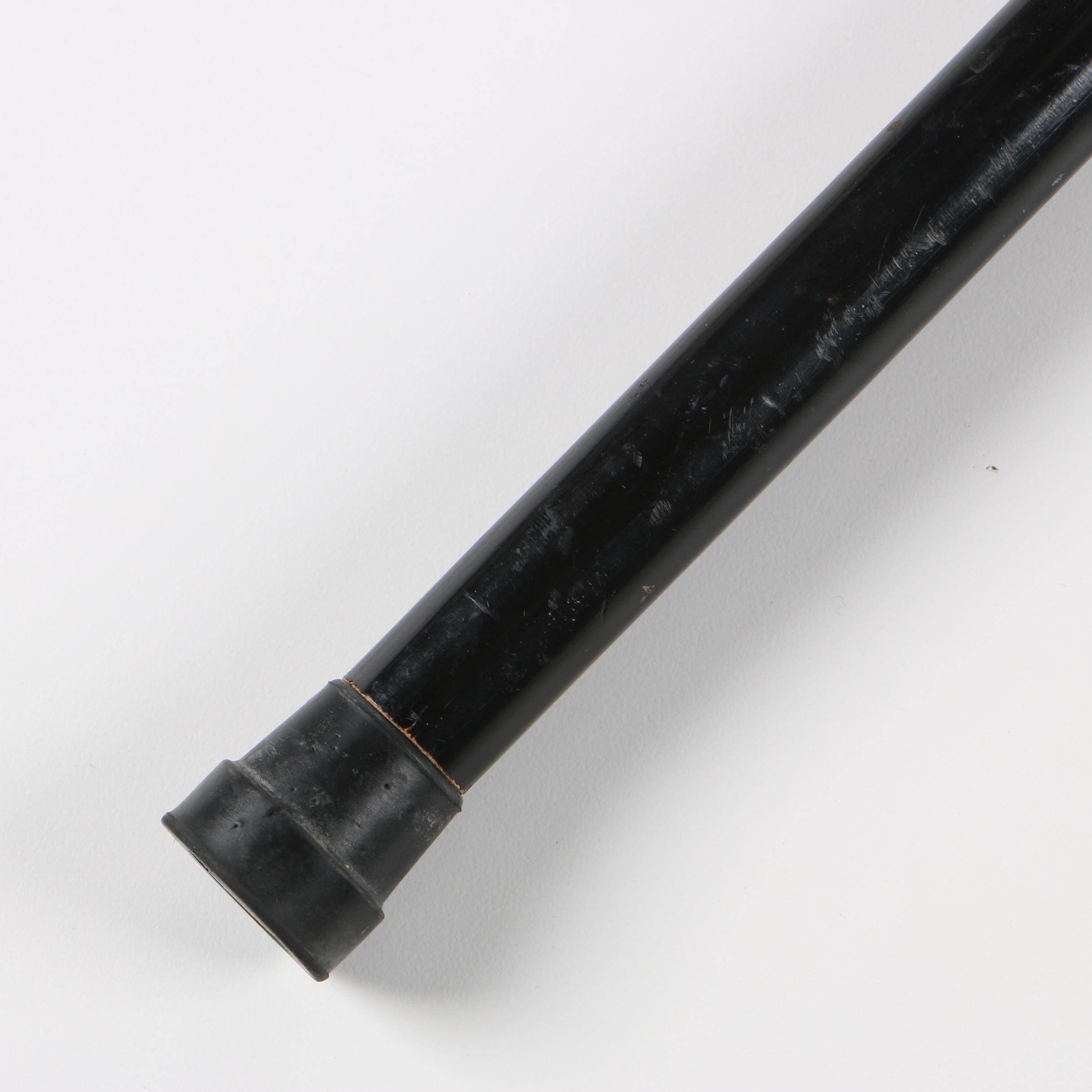 "Dark Shadows" Barnabas Collins Replica Alpacca Wolf Head and Black