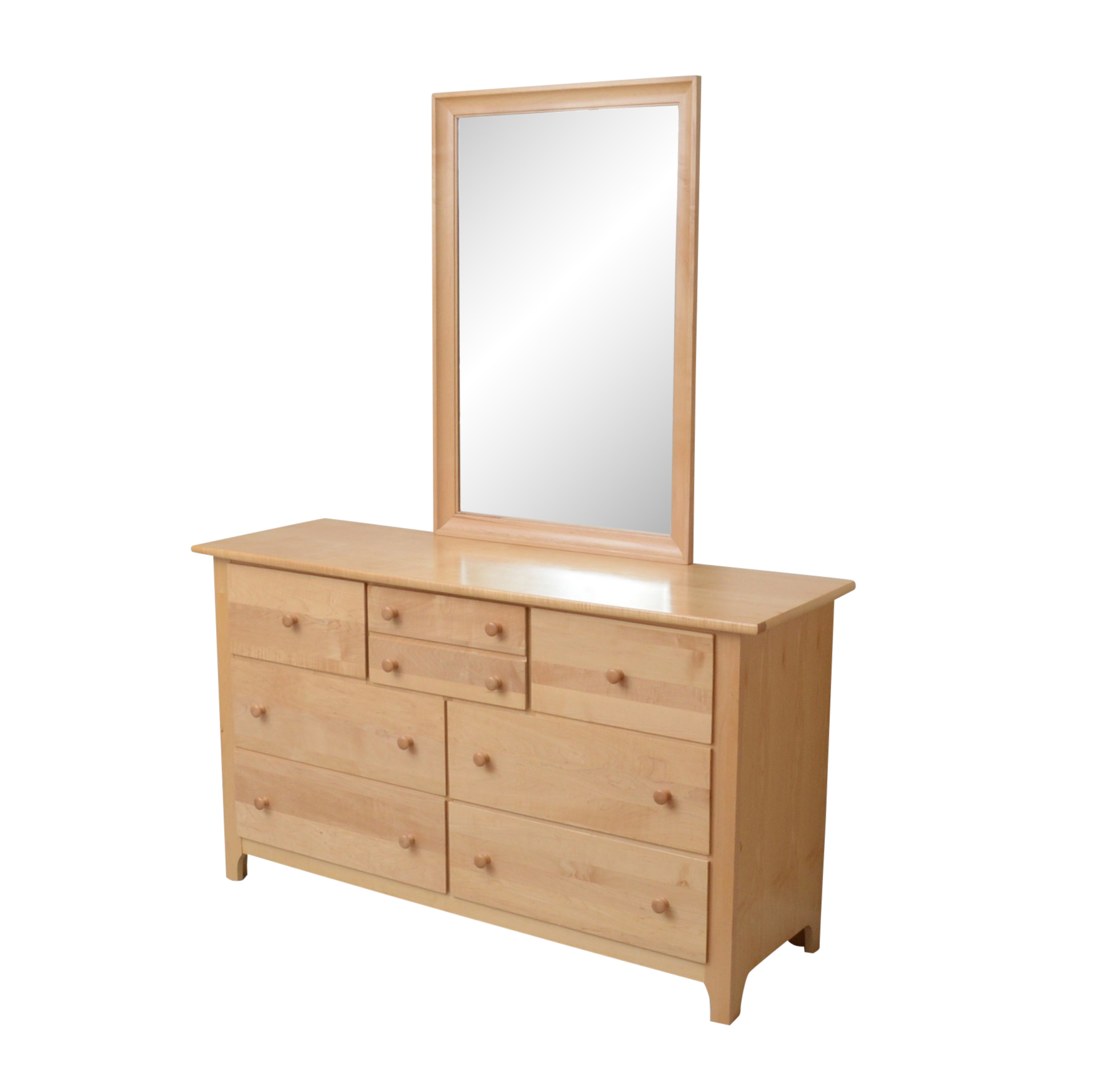 Stanley Young America Dresser With Mirror Ebth