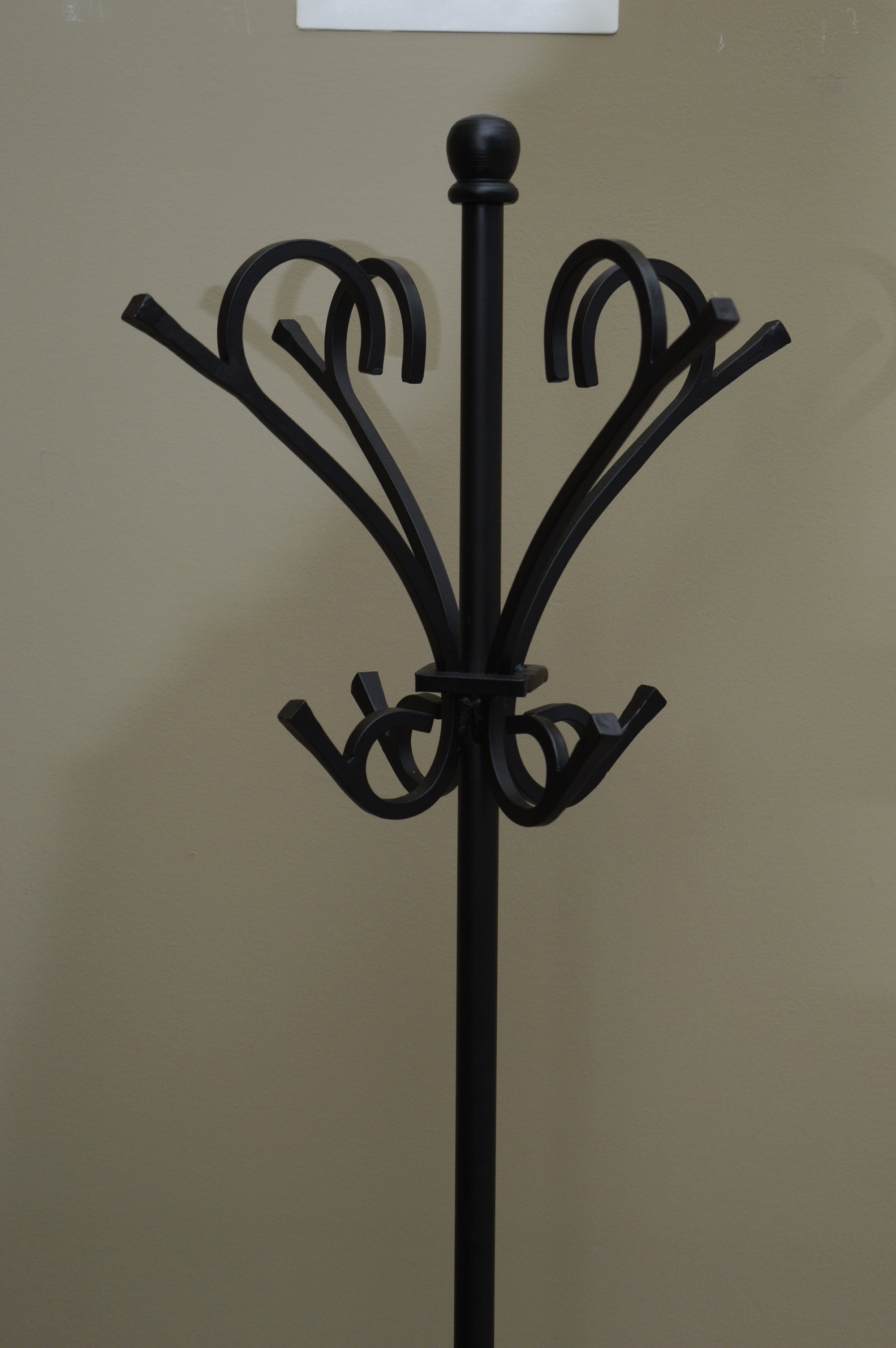 Pottery Barn Wrought Iron Coat Tree with Umbrella Stand EBTH