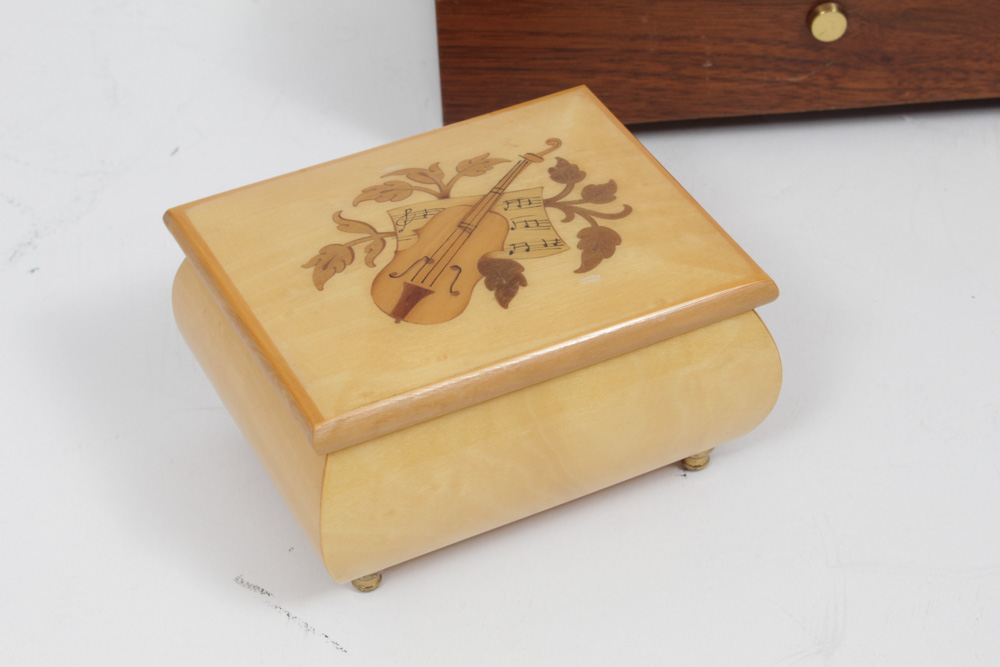 Reuge SwissMade Music Boxes EBTH