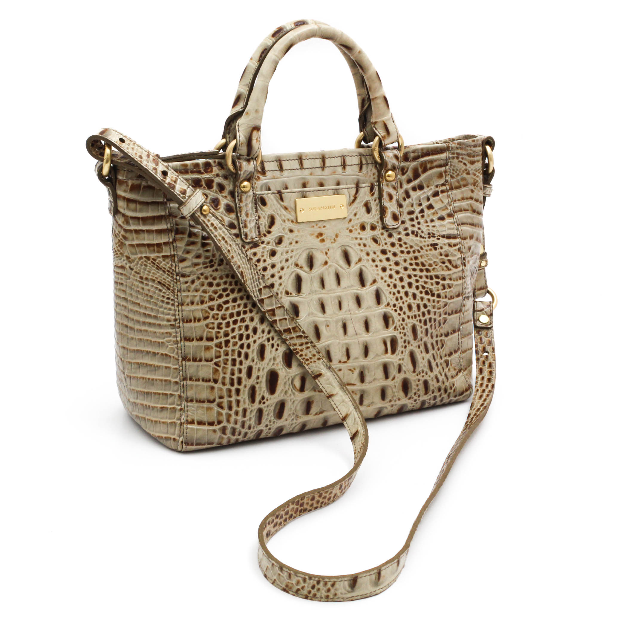 cream brahmin bag