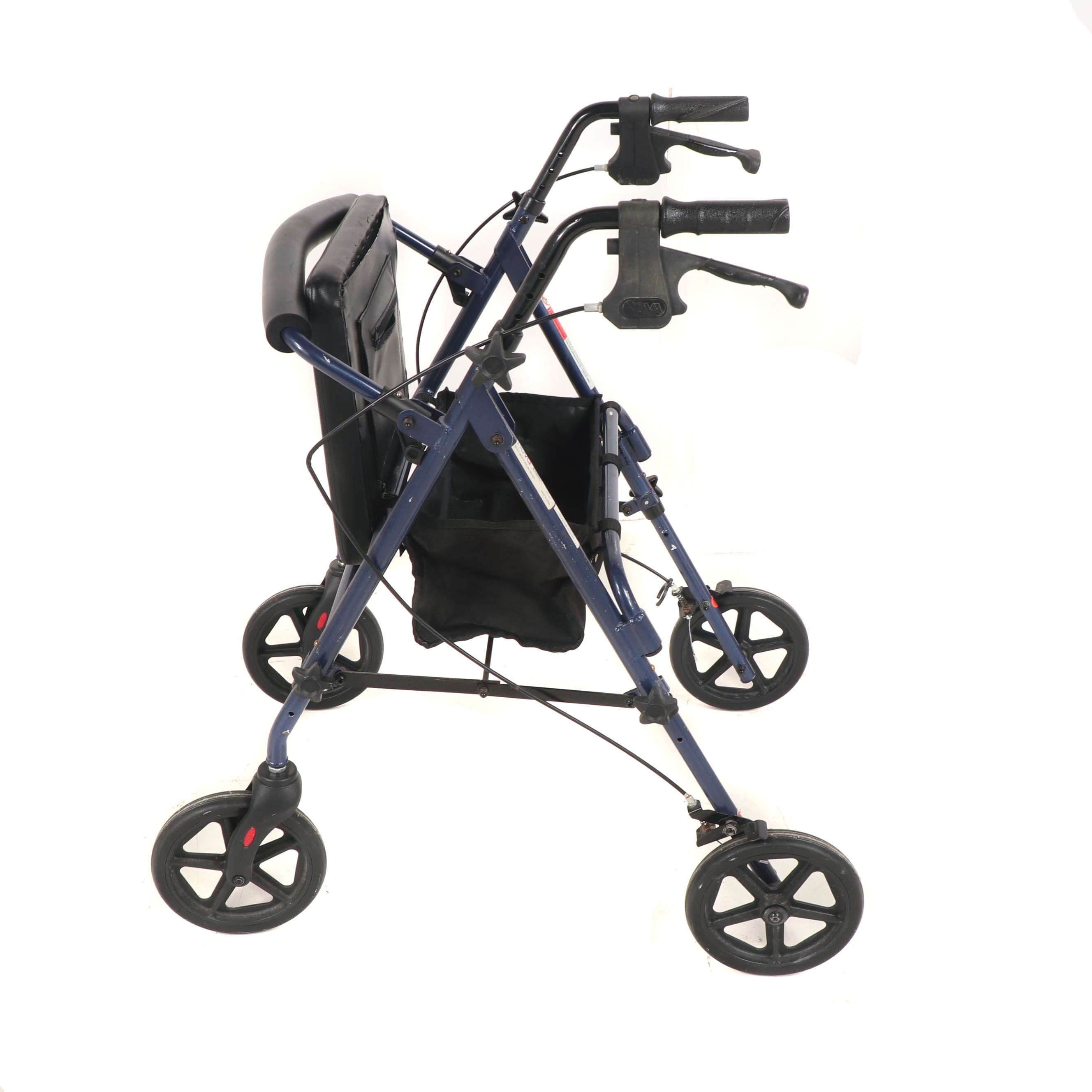 Nova "GetGo Groove" Rolling Walker with Seat EBTH