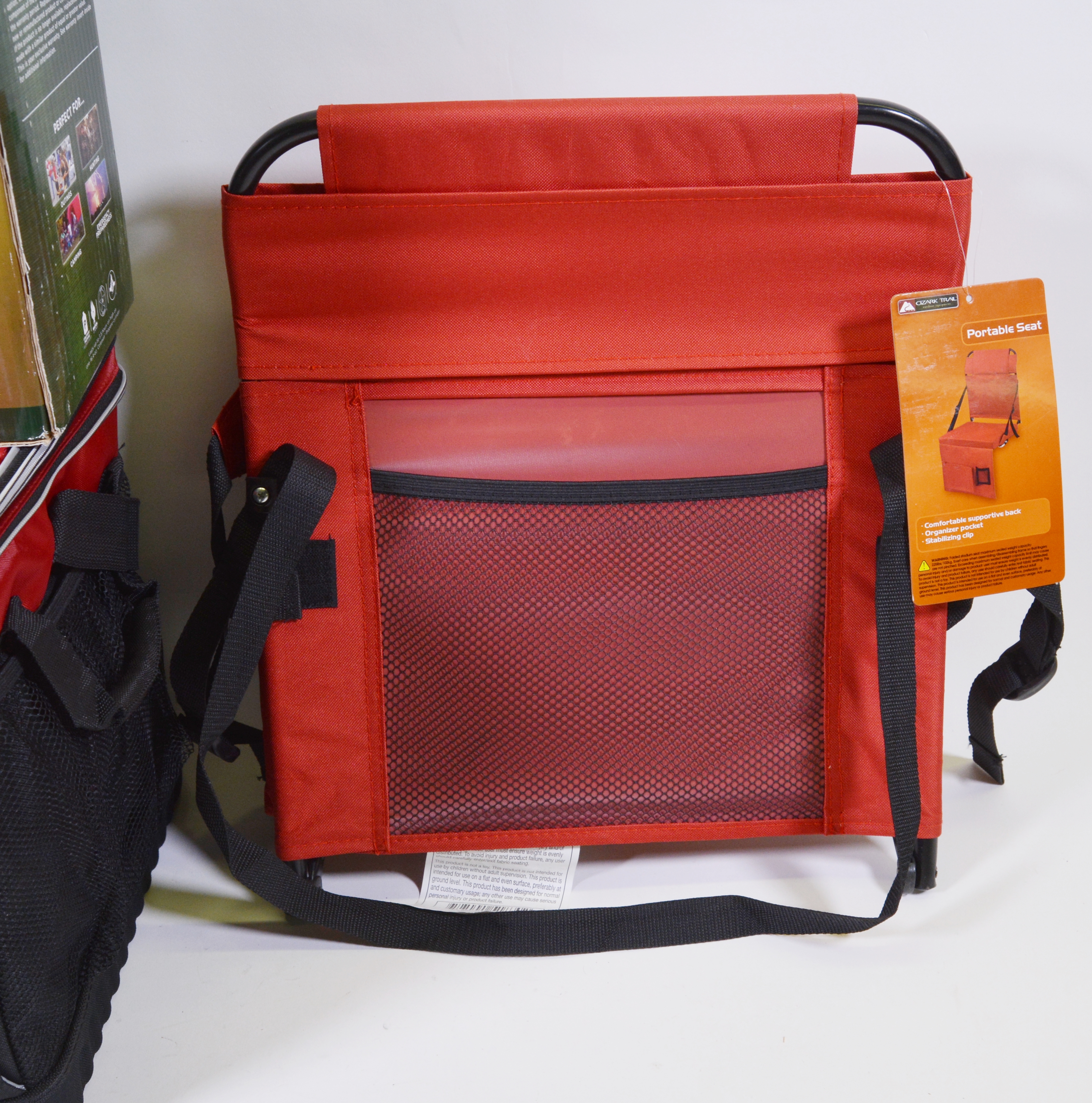 Coleman "FoldNGo Portable Grill, Ozark Trail Canopy, Cooler and