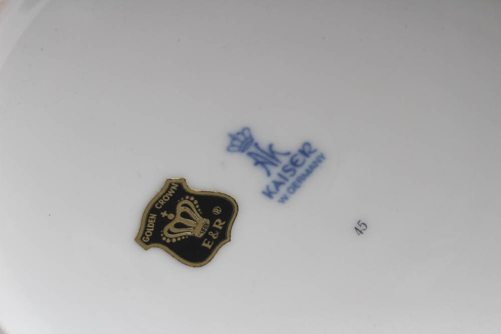 Kaiser West Germany Porcelain Ginger Jar EBTH