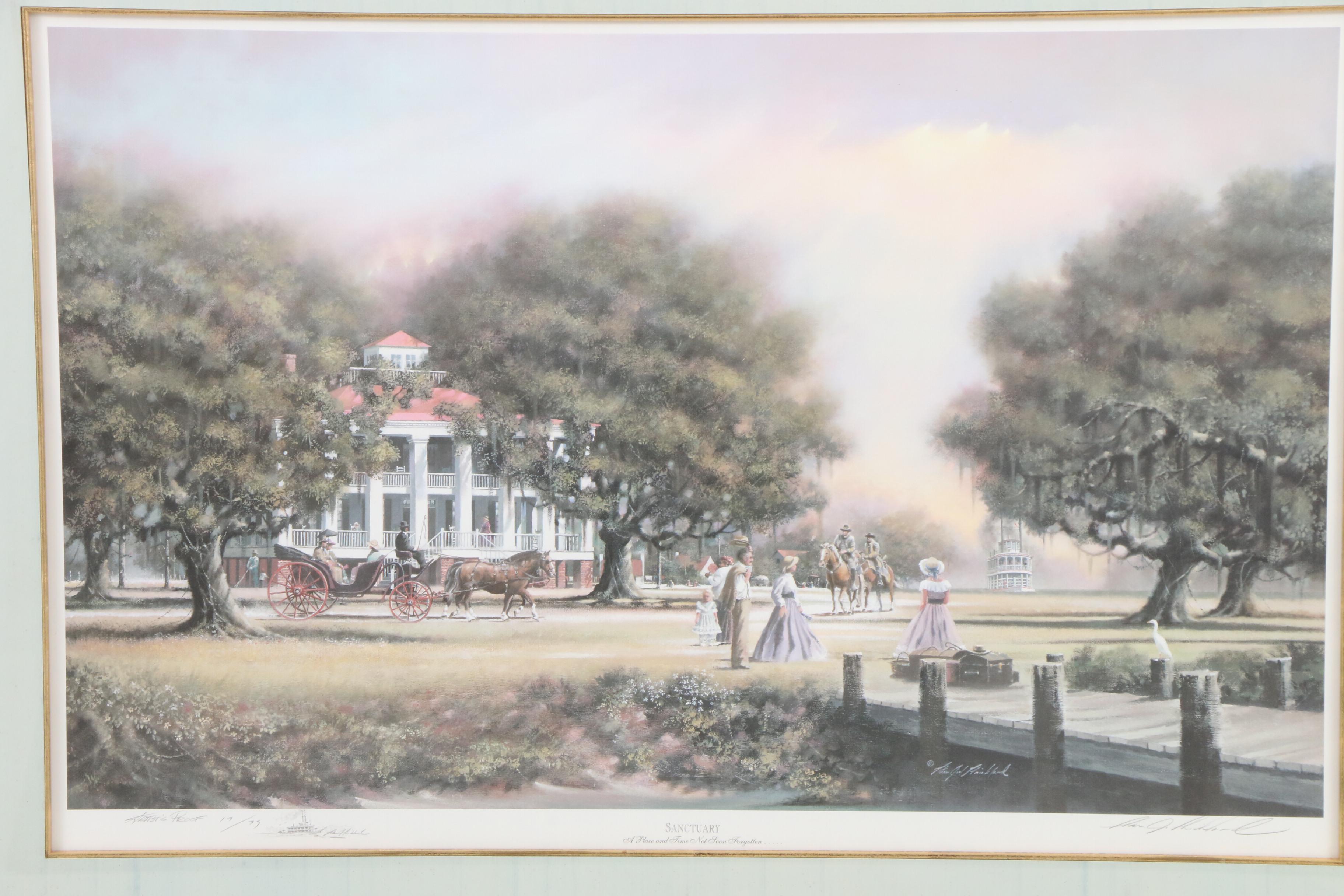 Stan Strickland Artist's Proof Offset Lithograph "Sanctuary" EBTH