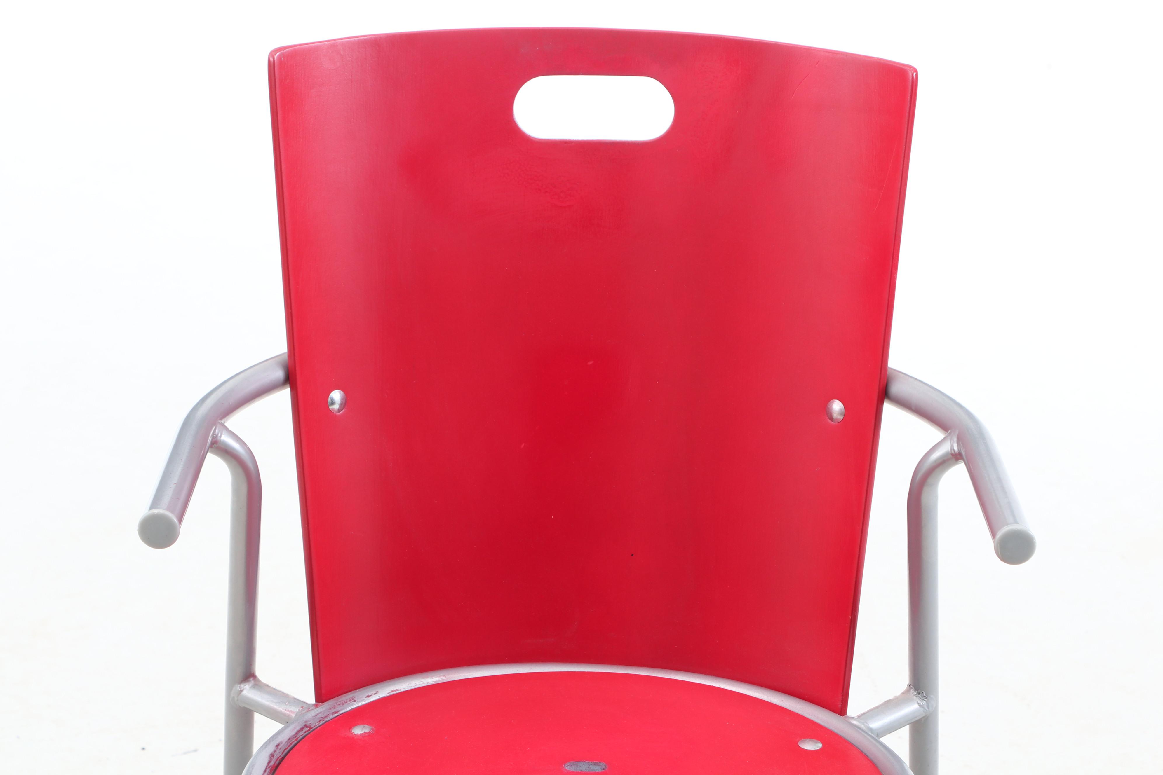 Modern Chair and Keith Haring Inspired IKEA Side Table EBTH