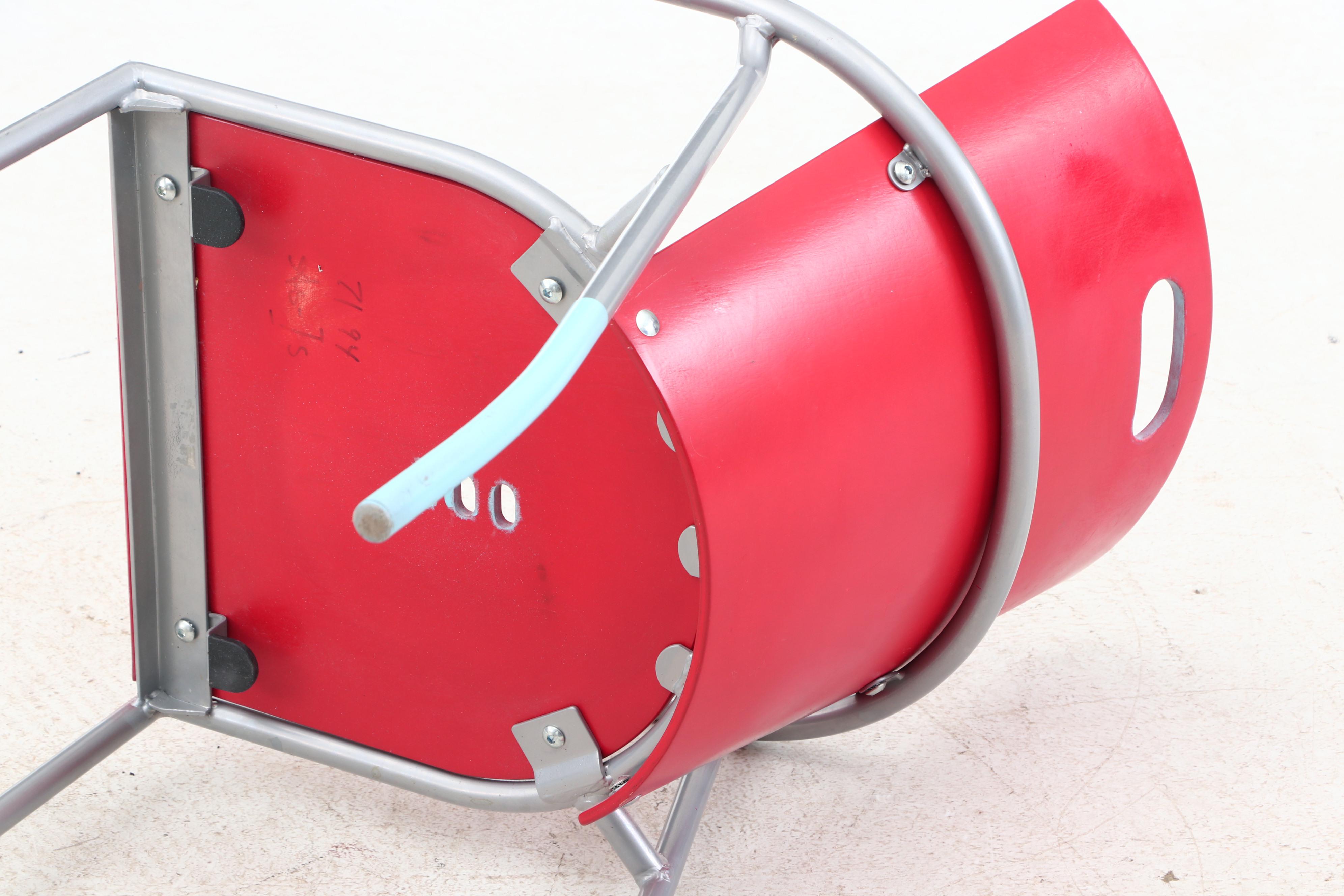 Modern Chair and Keith Haring Inspired IKEA Side Table EBTH