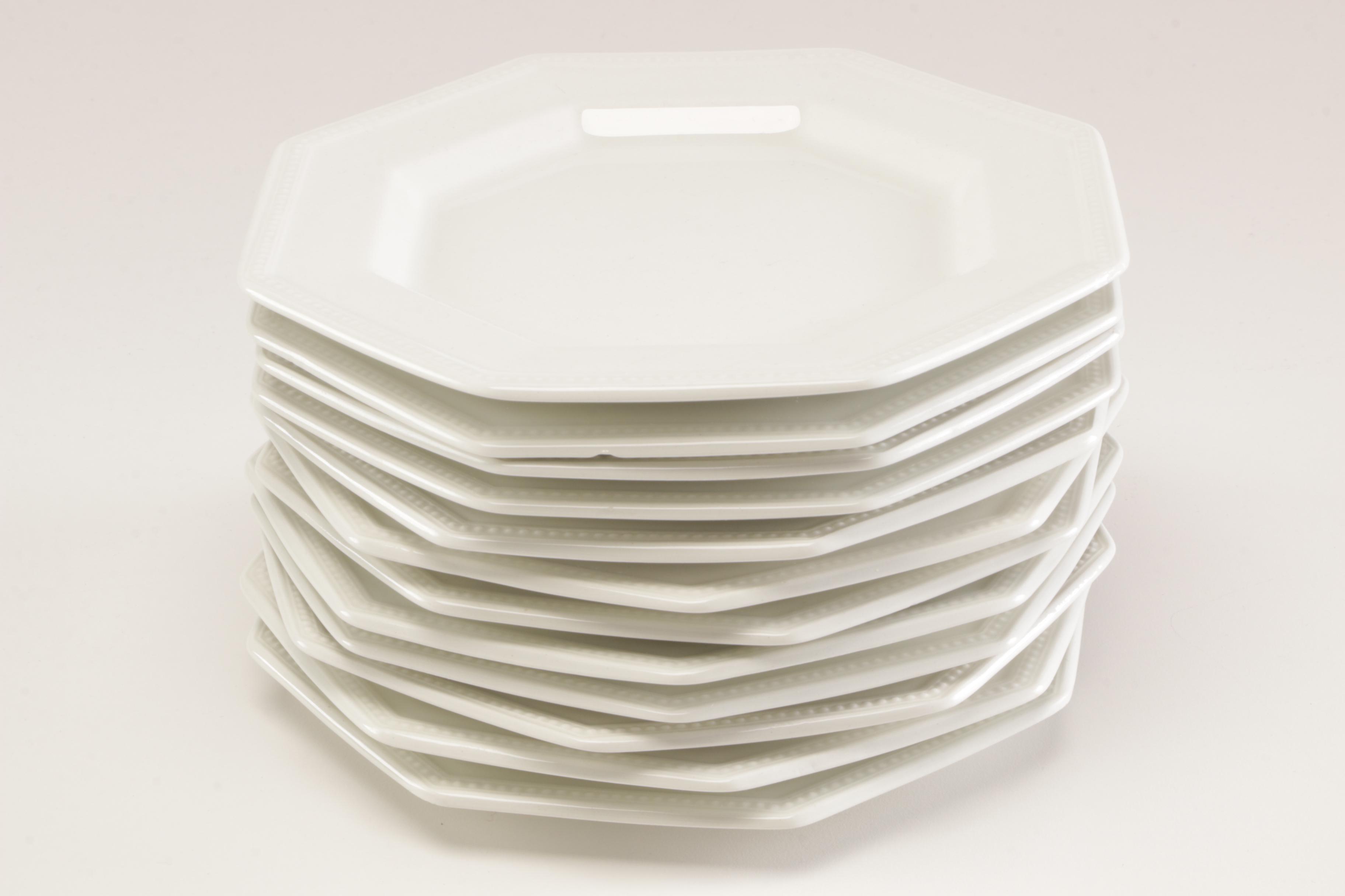 Johnson Brothers "Heritage White" Dinnerware Made in England EBTH