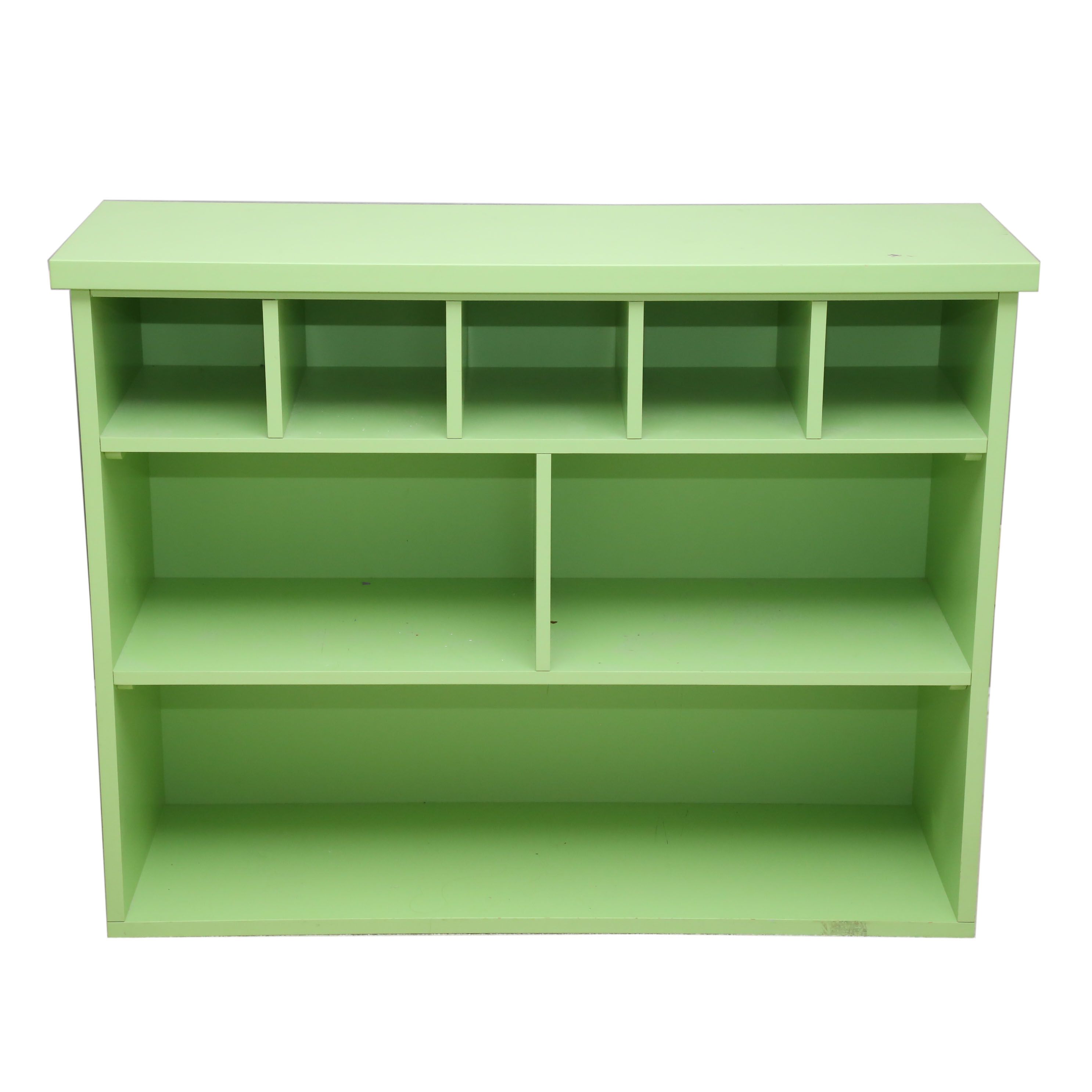 Coastal Painted Bookcase By Pottery Barn Kids 21st Century Ebth