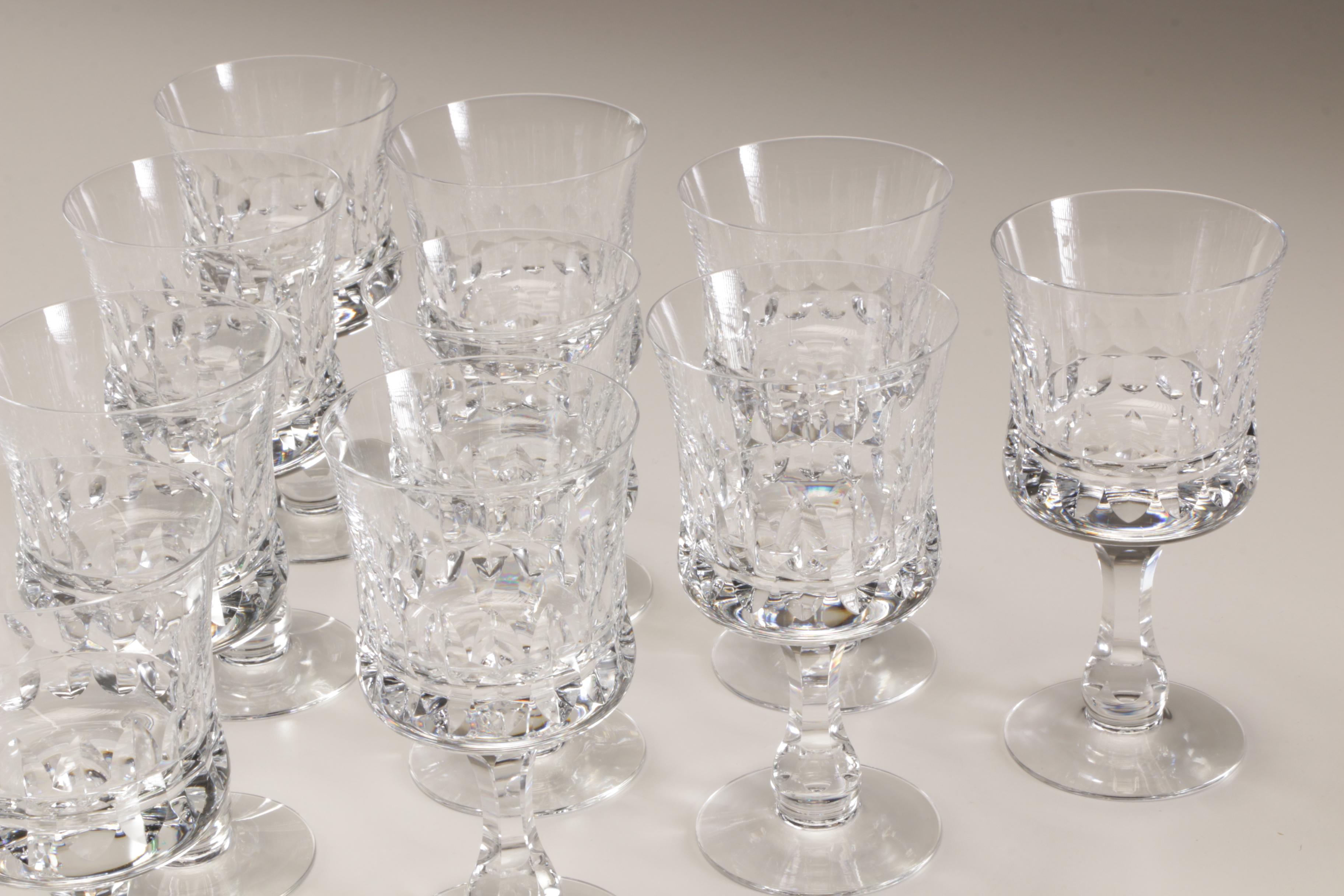 Kosta Boda "Prince" Crystal Glass Wine Glasses EBTH