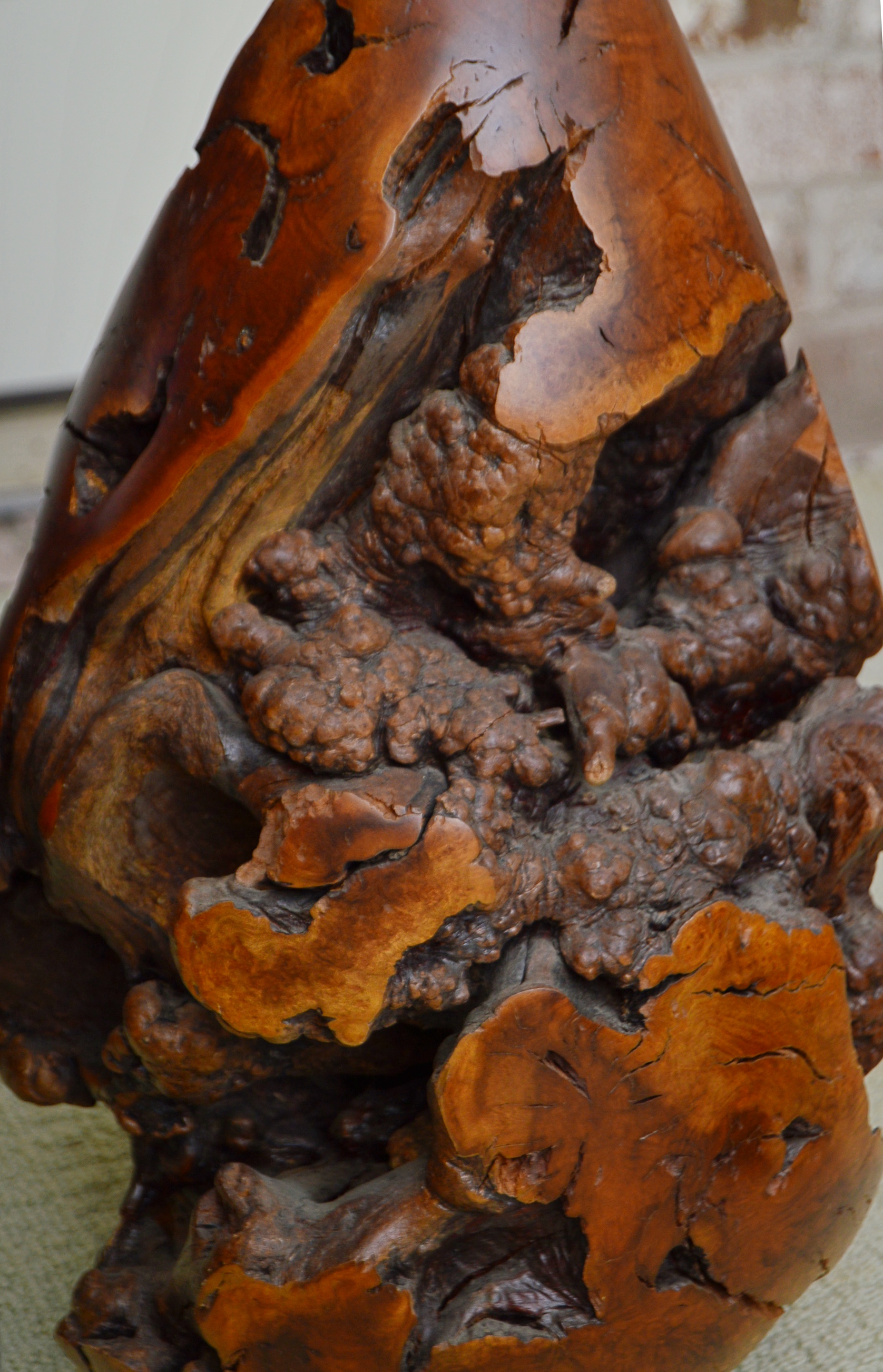Signed Manzanita Root Burl Sculpture EBTH