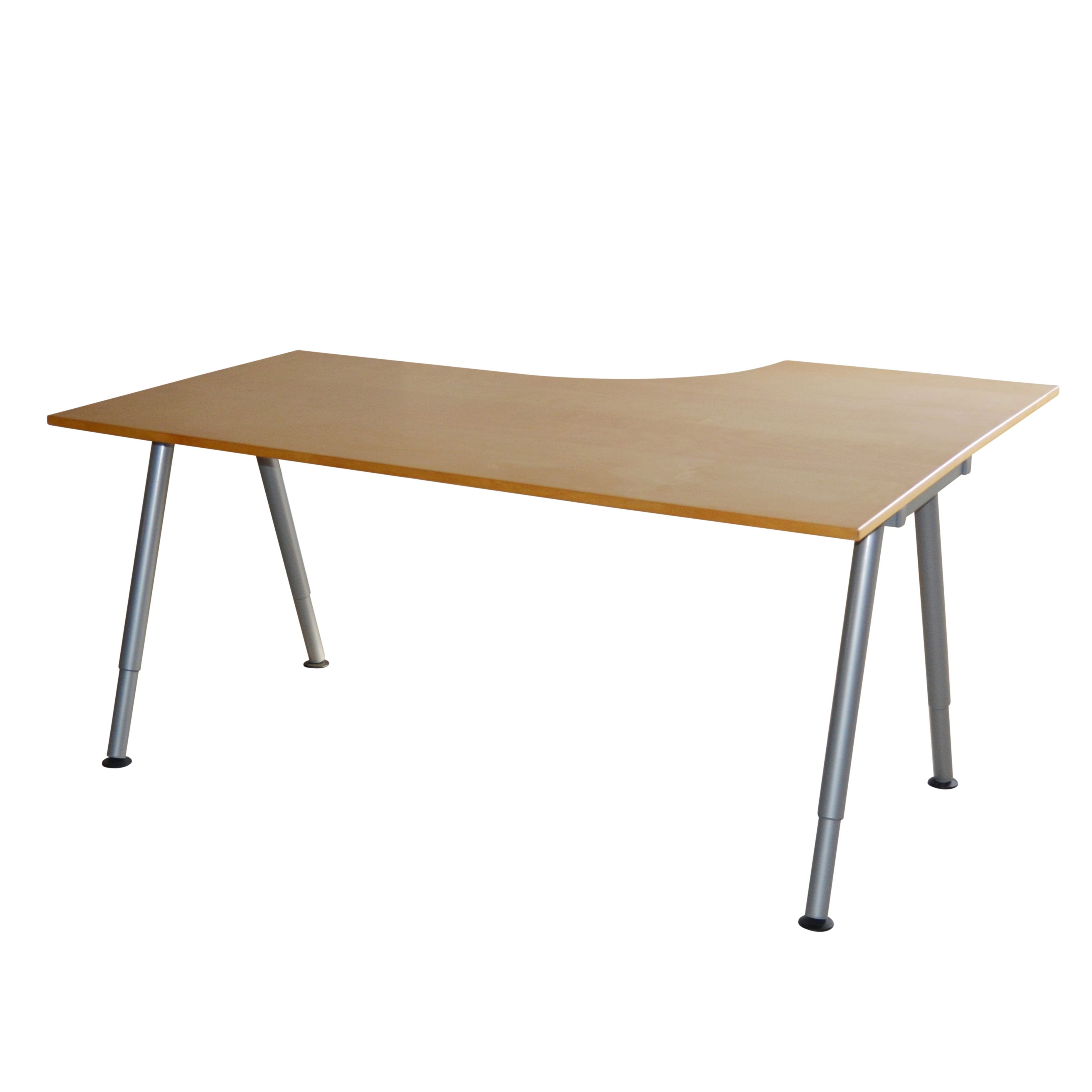 Galant Birch Veneer And Metal Corner Desk By Ikea 21st Century