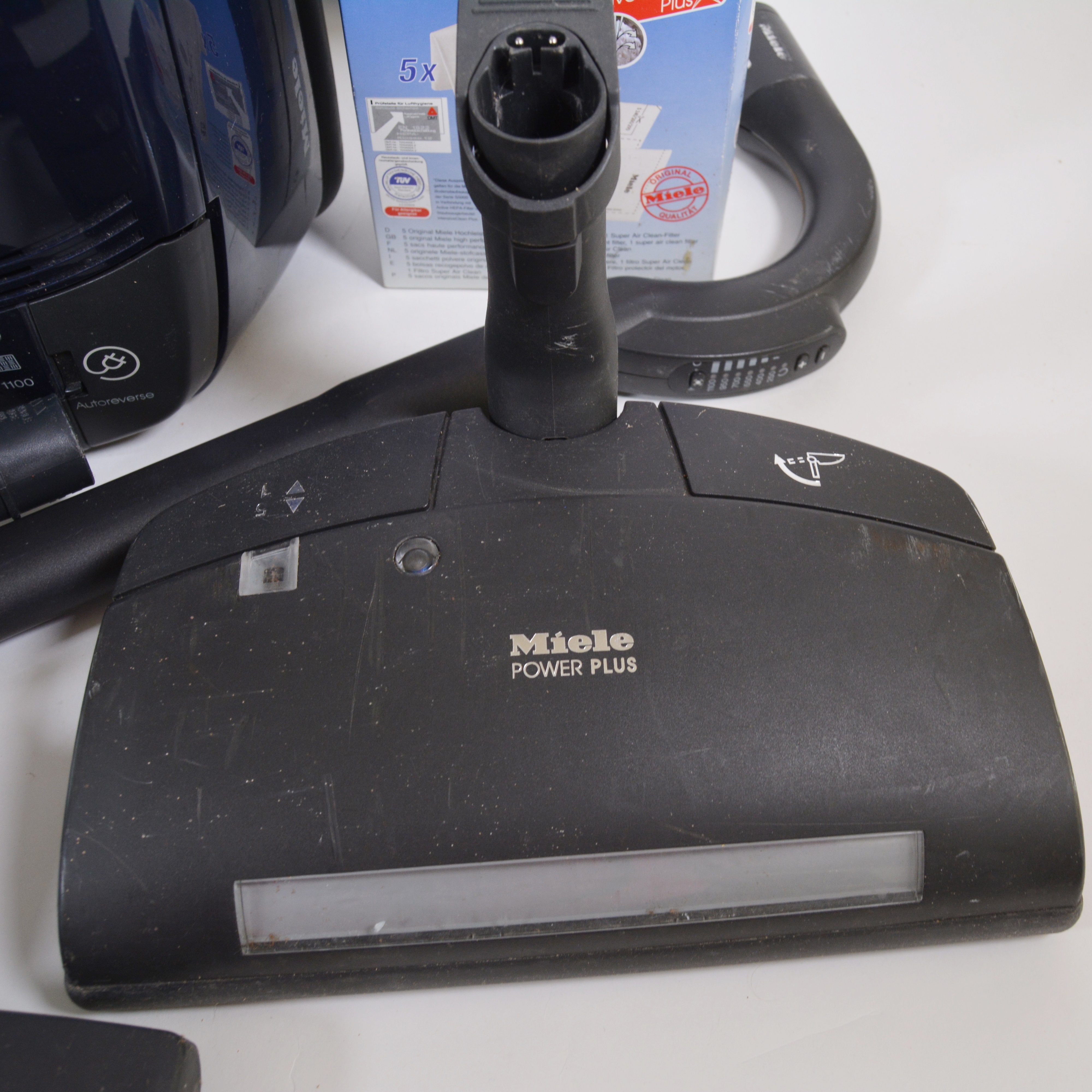 Miele "Blue Moon" Canister Vacuum with Accessories EBTH