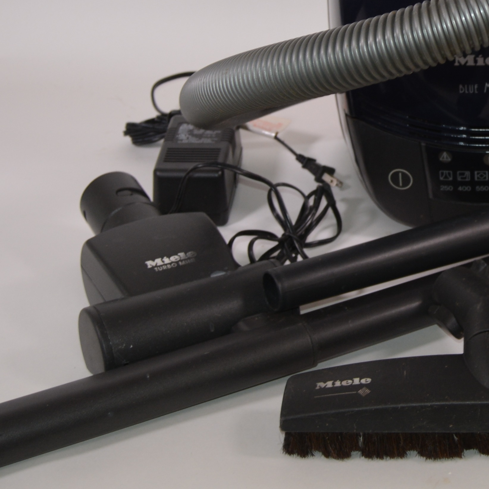 Miele "Blue Moon" Canister Vacuum with Accessories EBTH