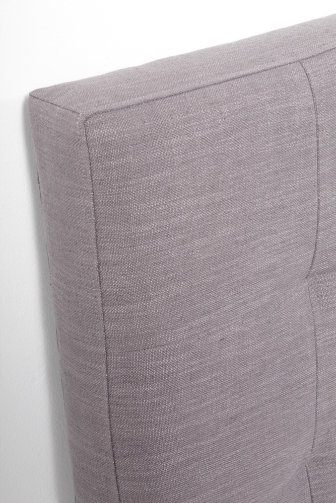 West Elm "GridTufted Upholstered" King Bed Frame EBTH