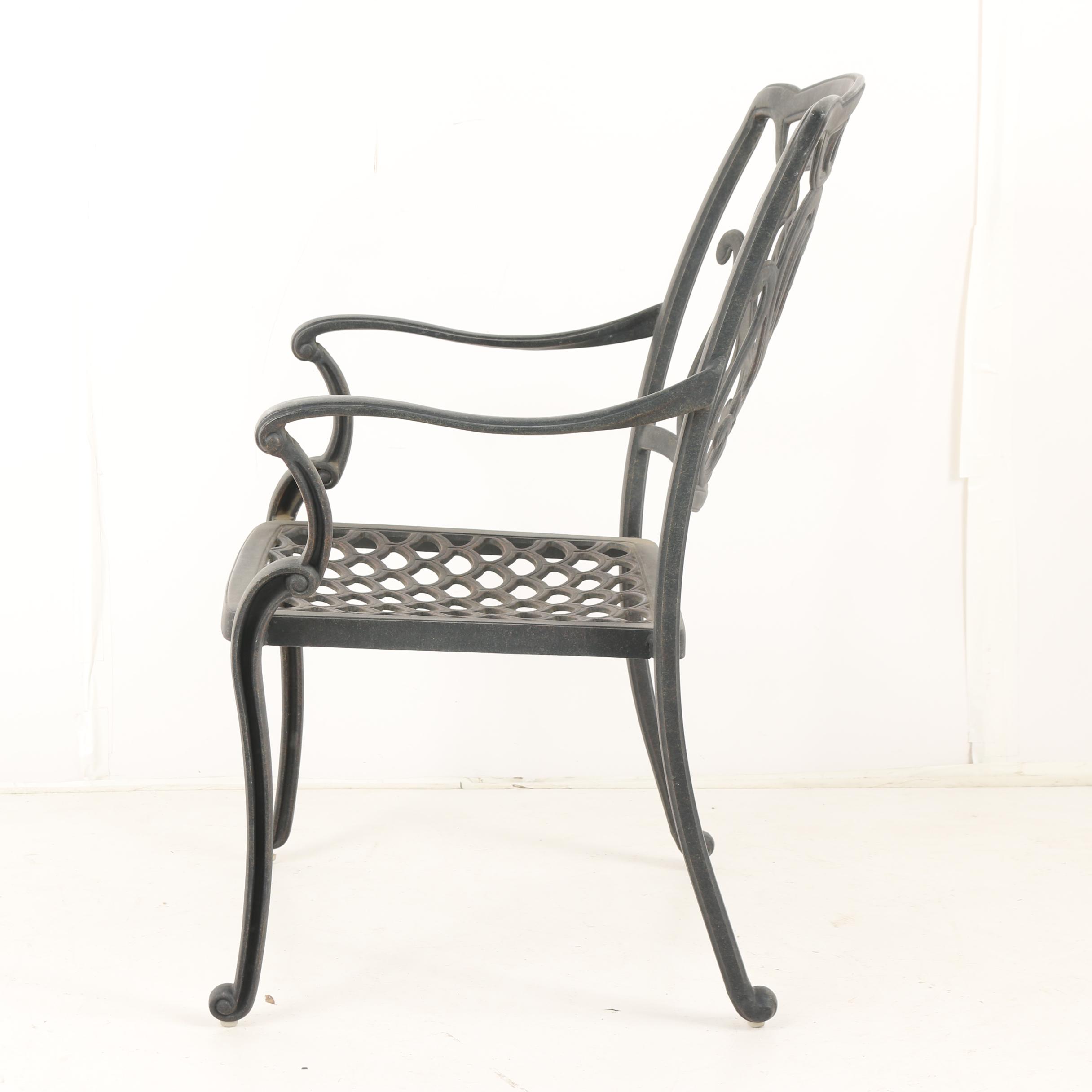 metal-patio-chairs-with-plantation-patterns-seat-cushions-21st-century