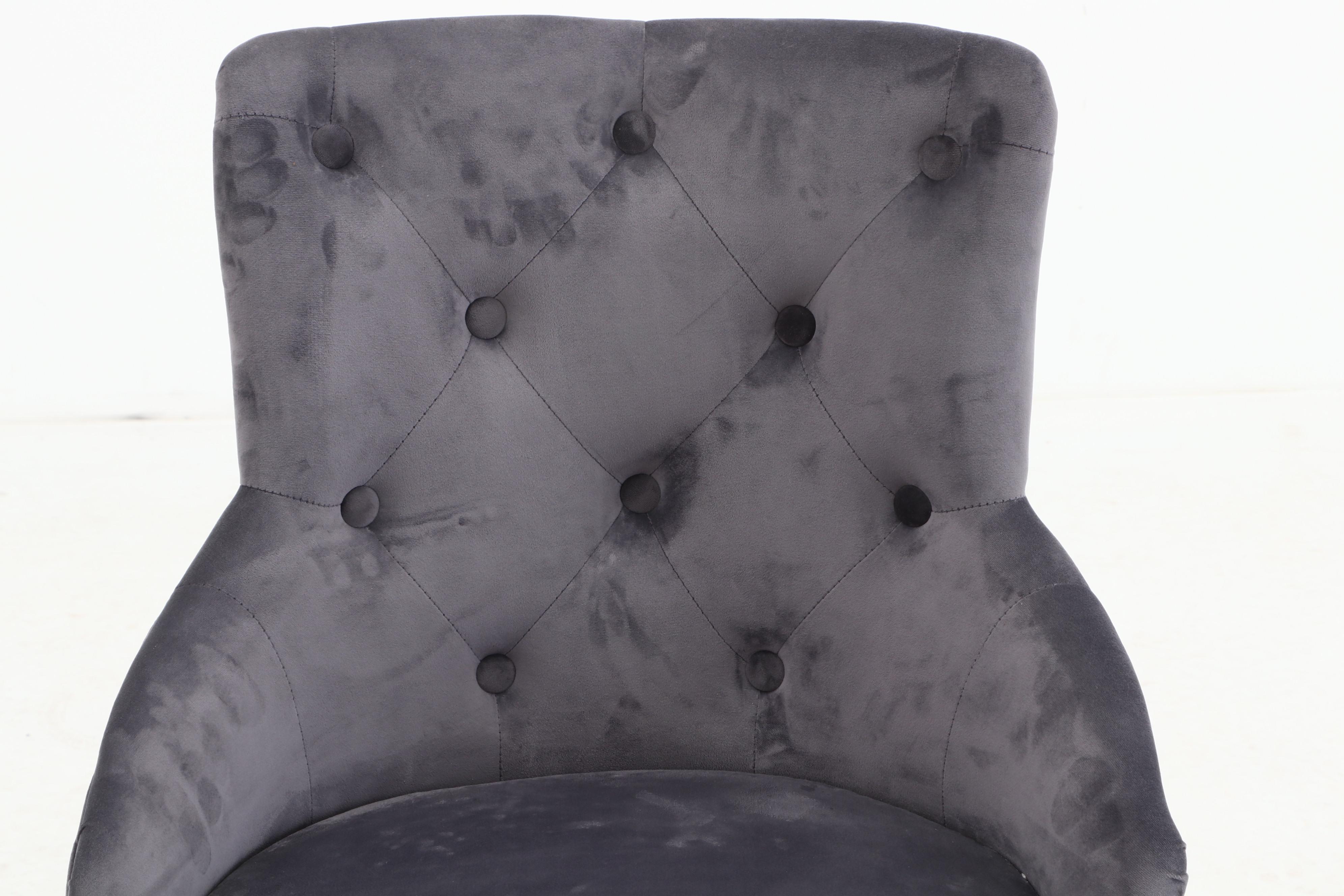 Modernist Chrome and Velour Bar Stools EBTH