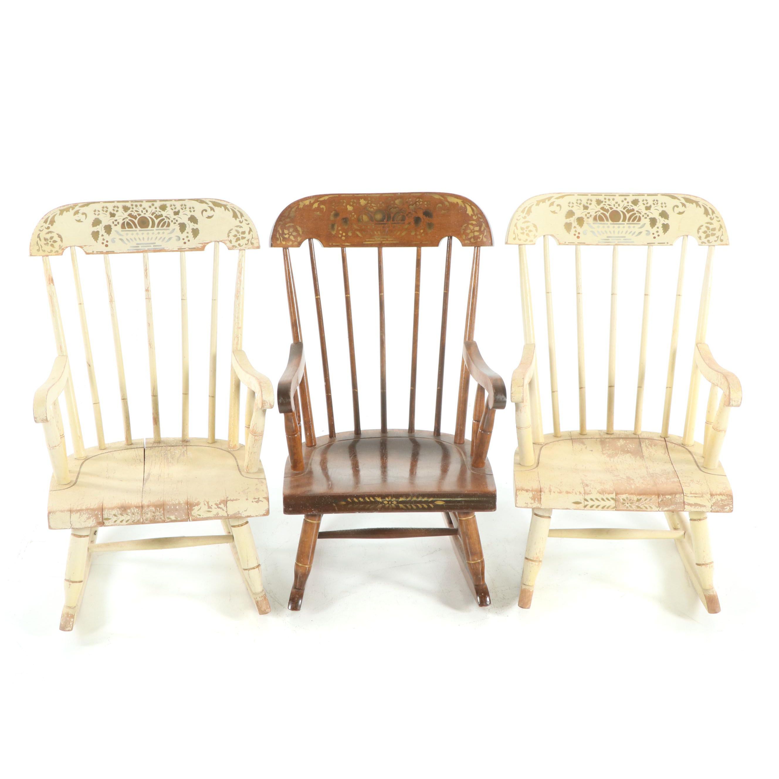 nichols and stone childs rocking chair