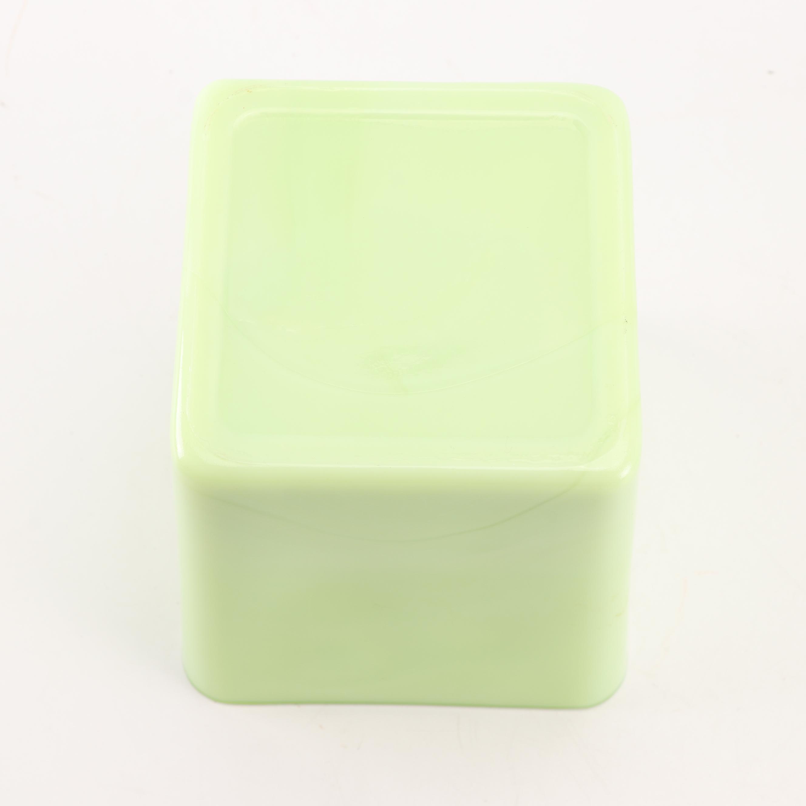 Jadeite "Sugar" and "Cereal" Canisters, circa 1940 EBTH