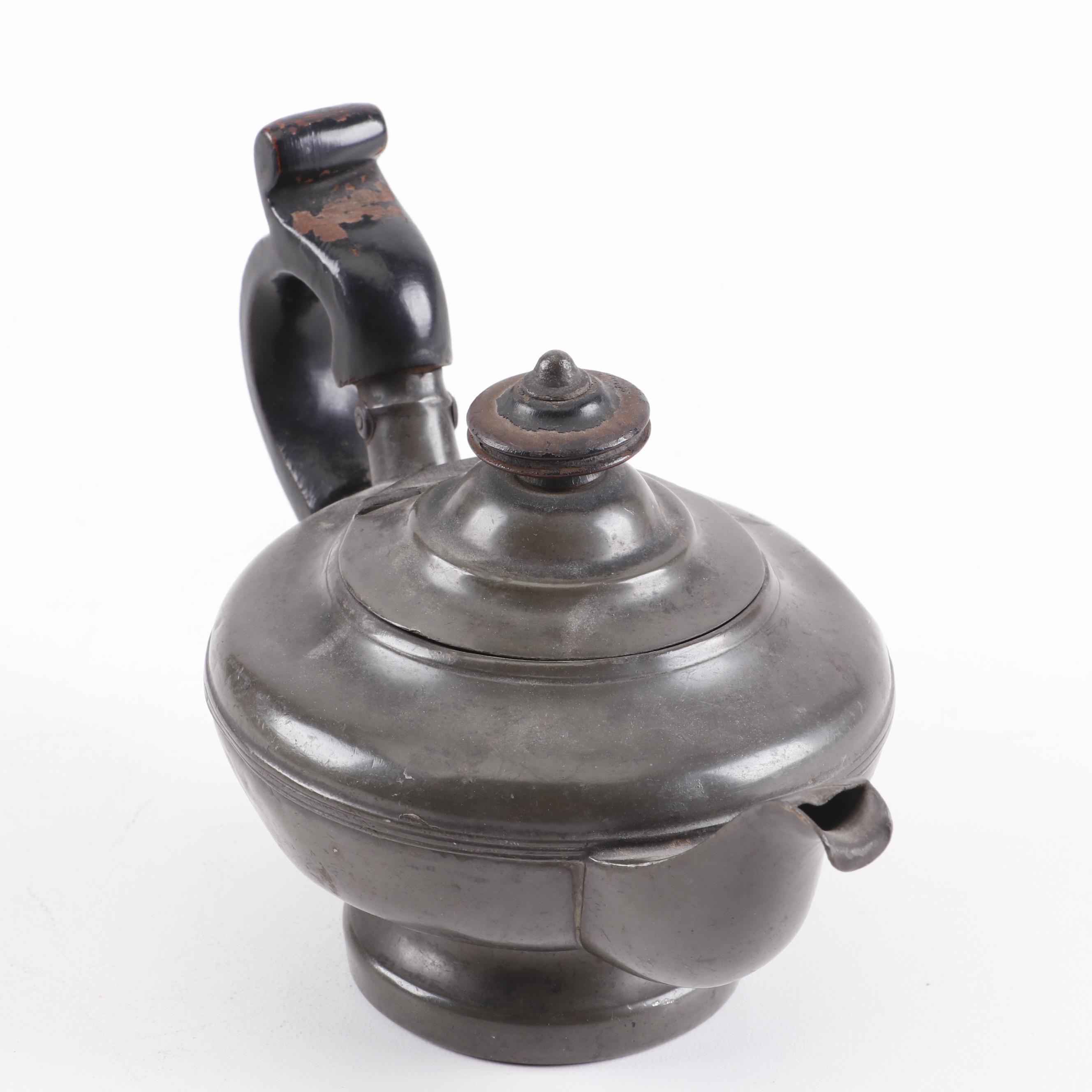 Antique Pewter Tea Pots EBTH