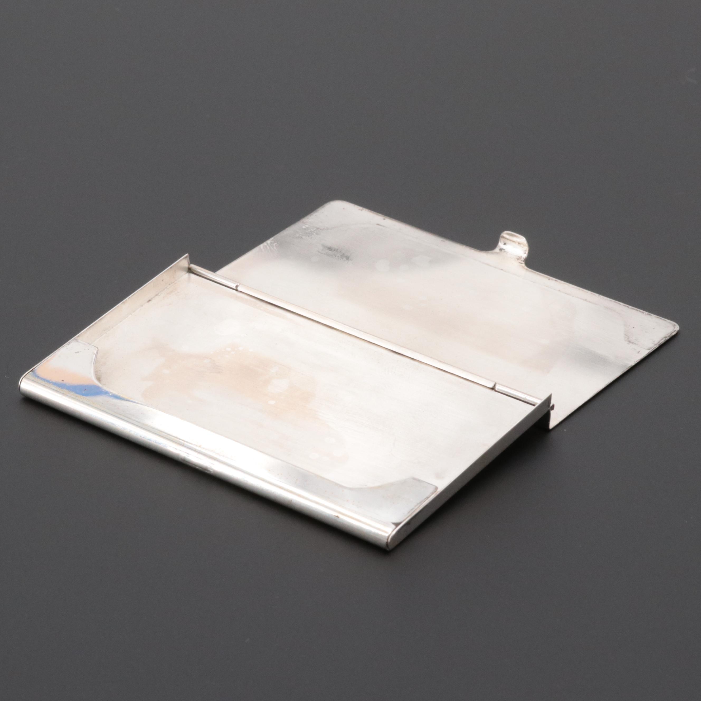 Tiffany & Co. Sterling Silver Business Card Case EBTH