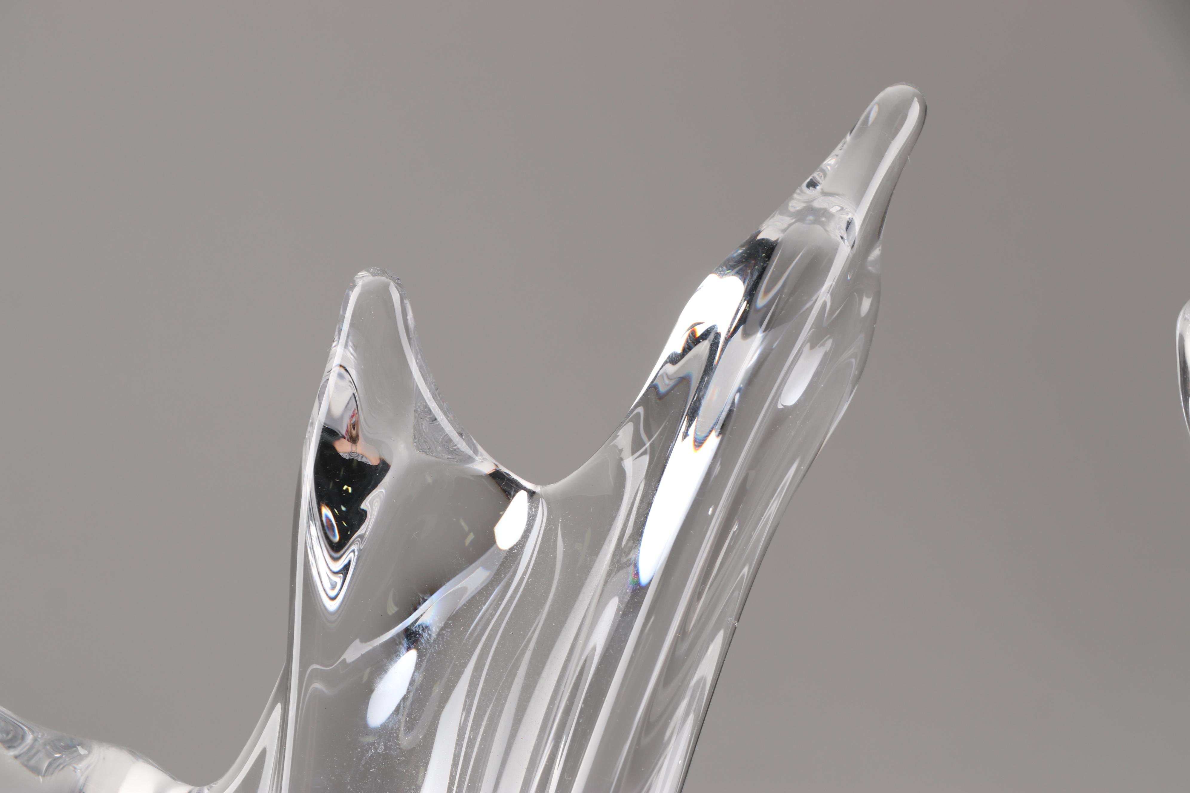 Cristallerie de VannesleChâtel Crystal Glass Vase EBTH