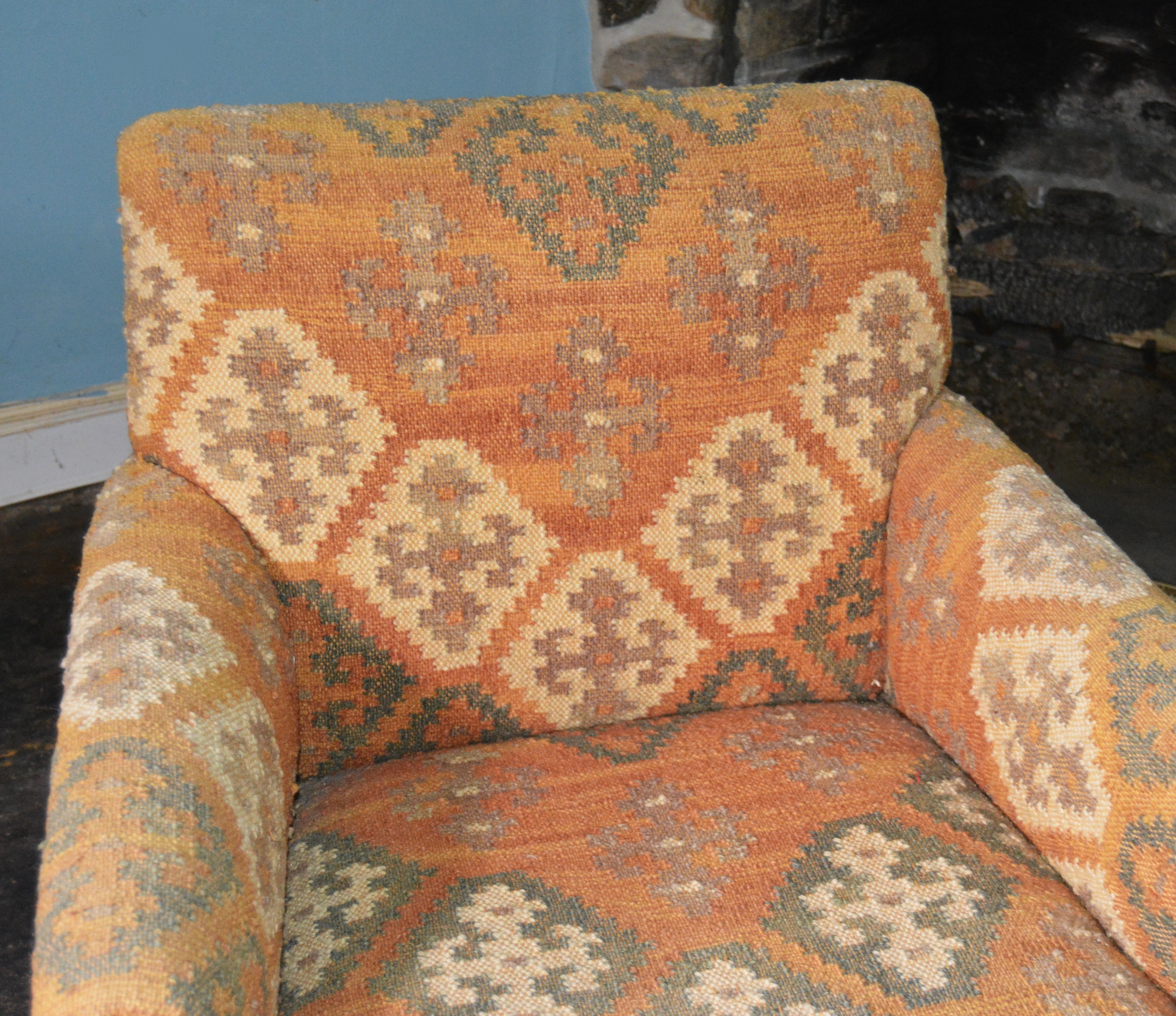 Kilim Upholstered Armchair | EBTH