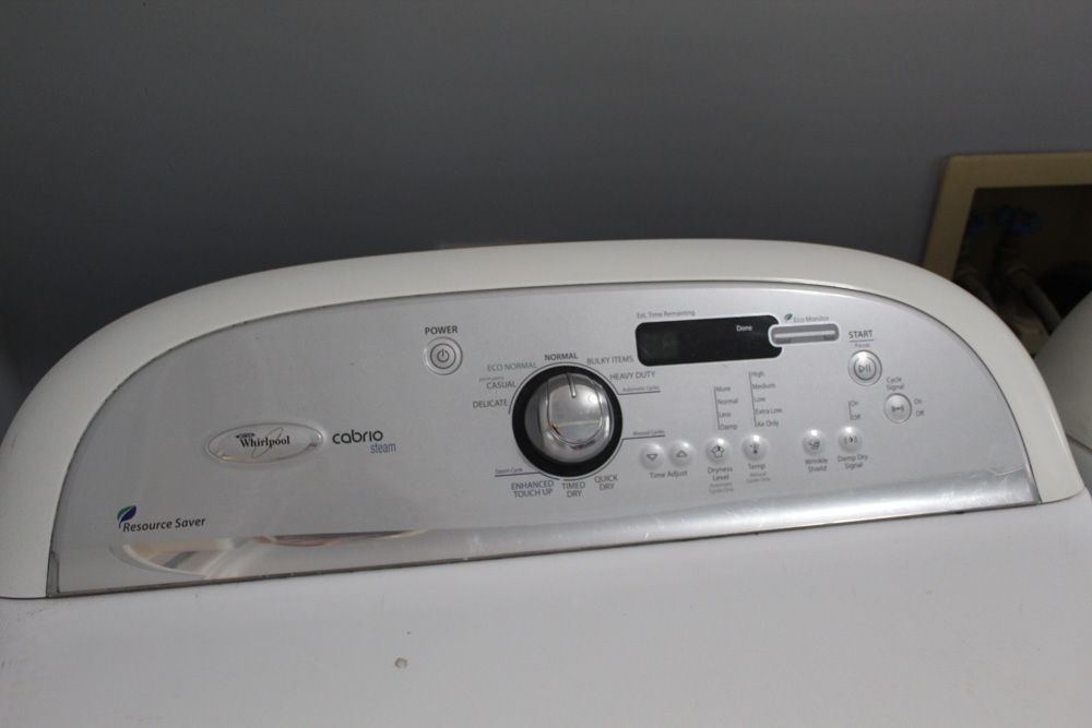 Whirlpool Cabrio Steam Dryer EBTH