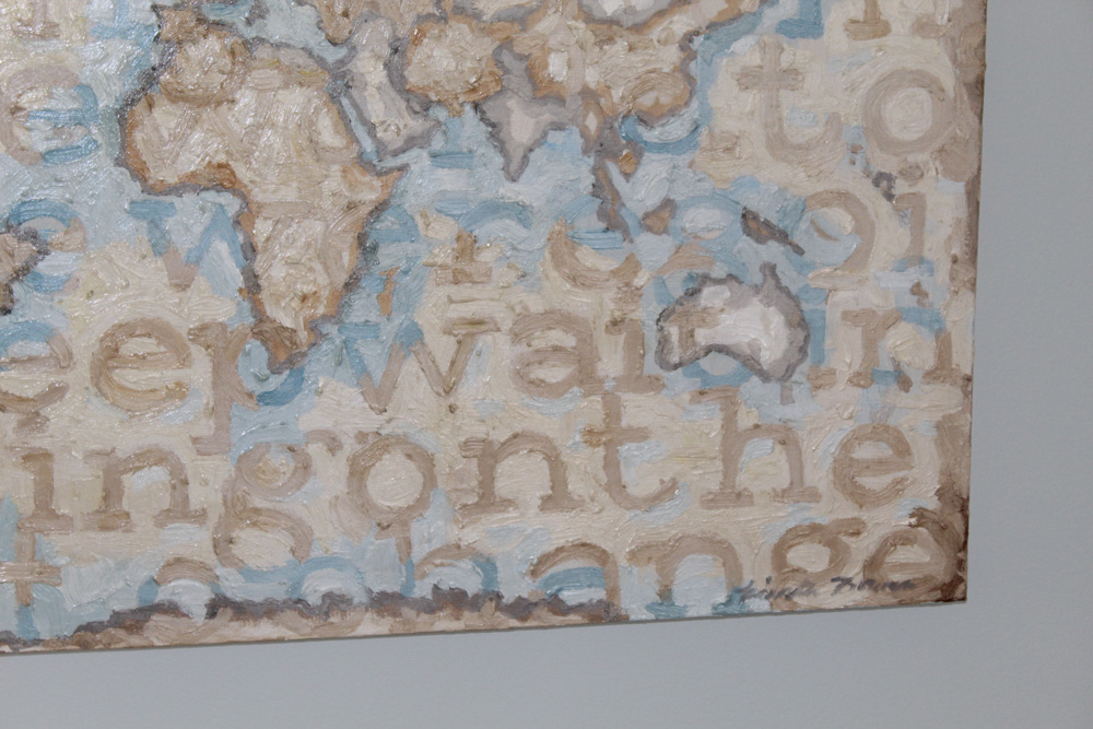 Kirsten Bowen Plaster Painting EBTH