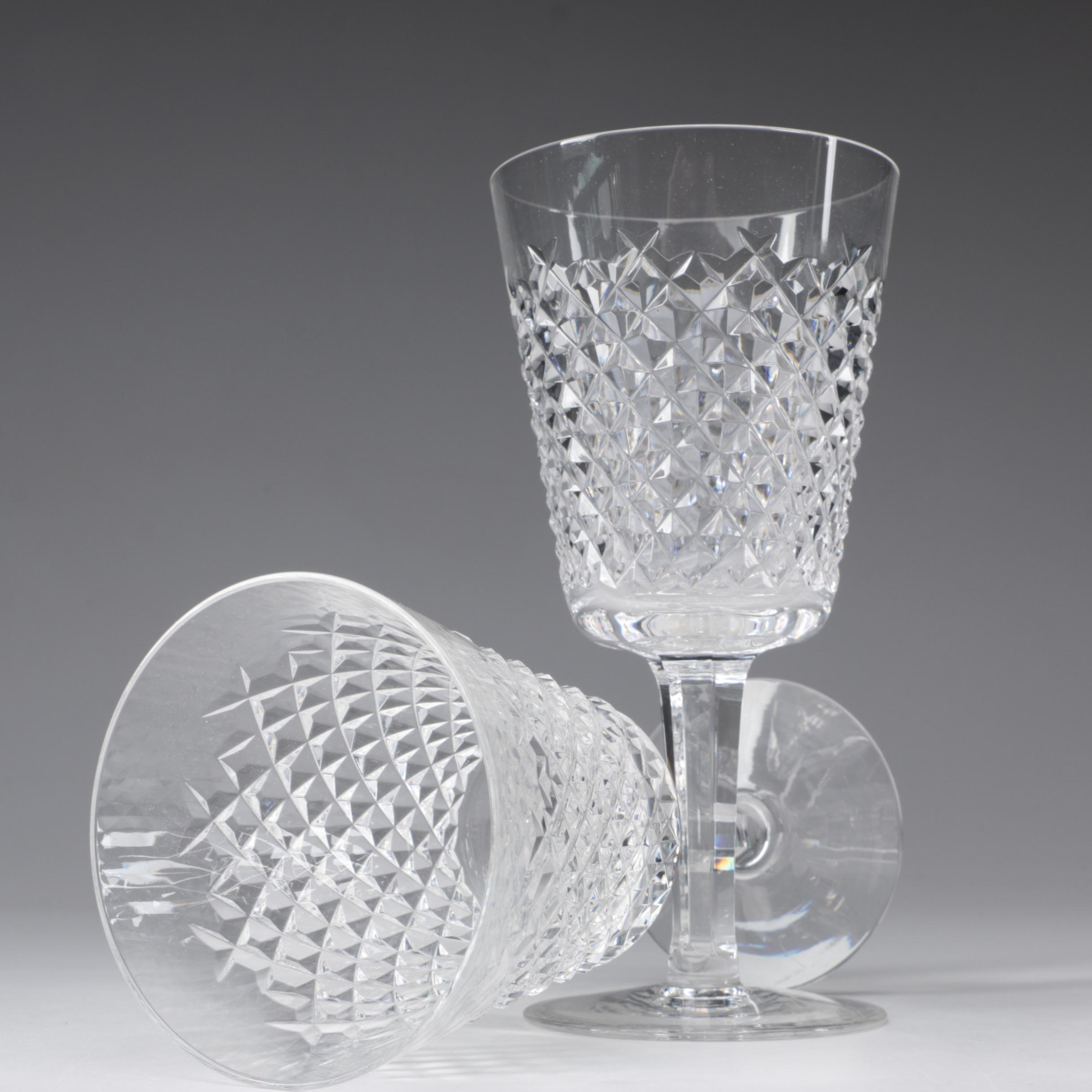 Waterford Crystal "Alana" Water Goblets EBTH