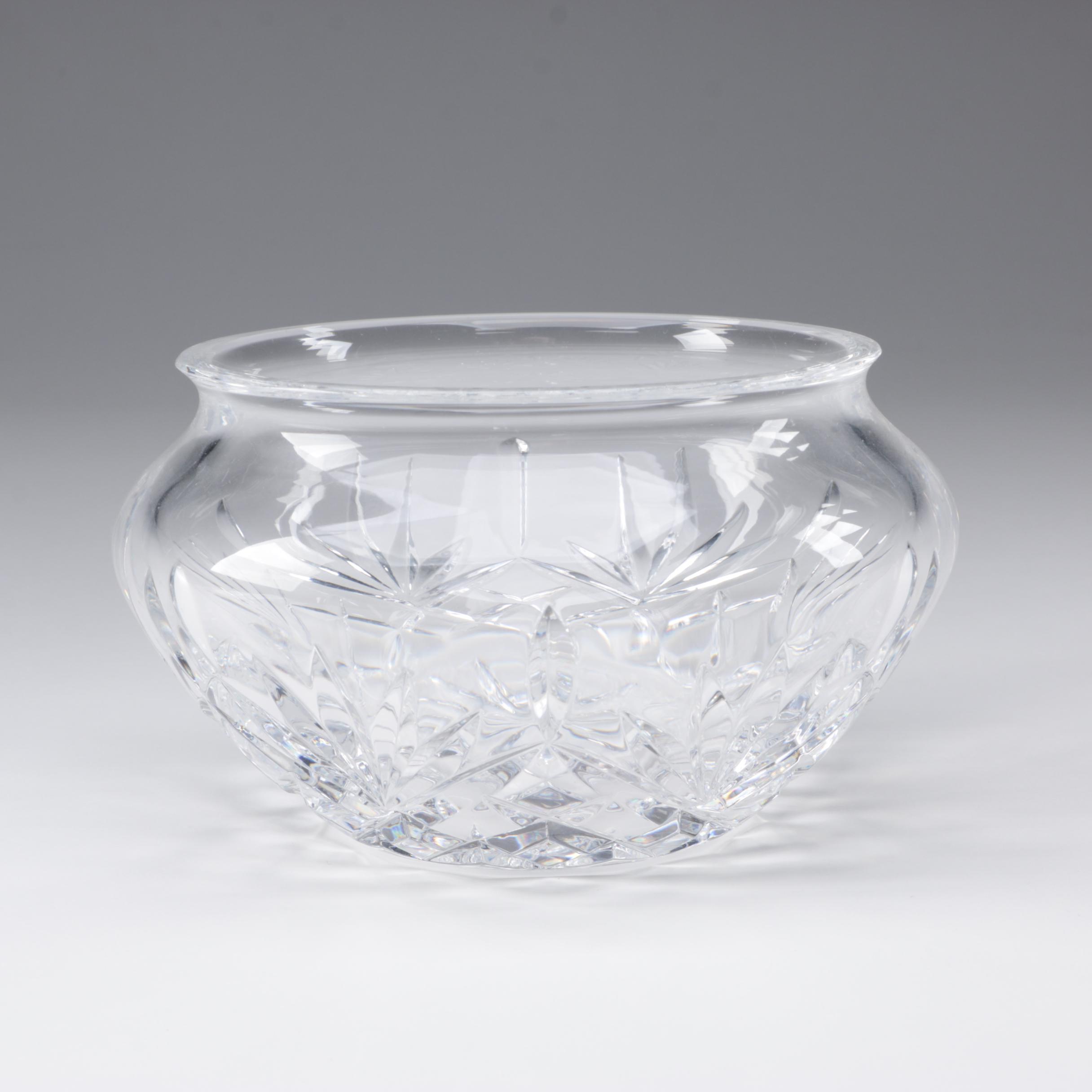 Waterford Crystal Round Bowl Ebth