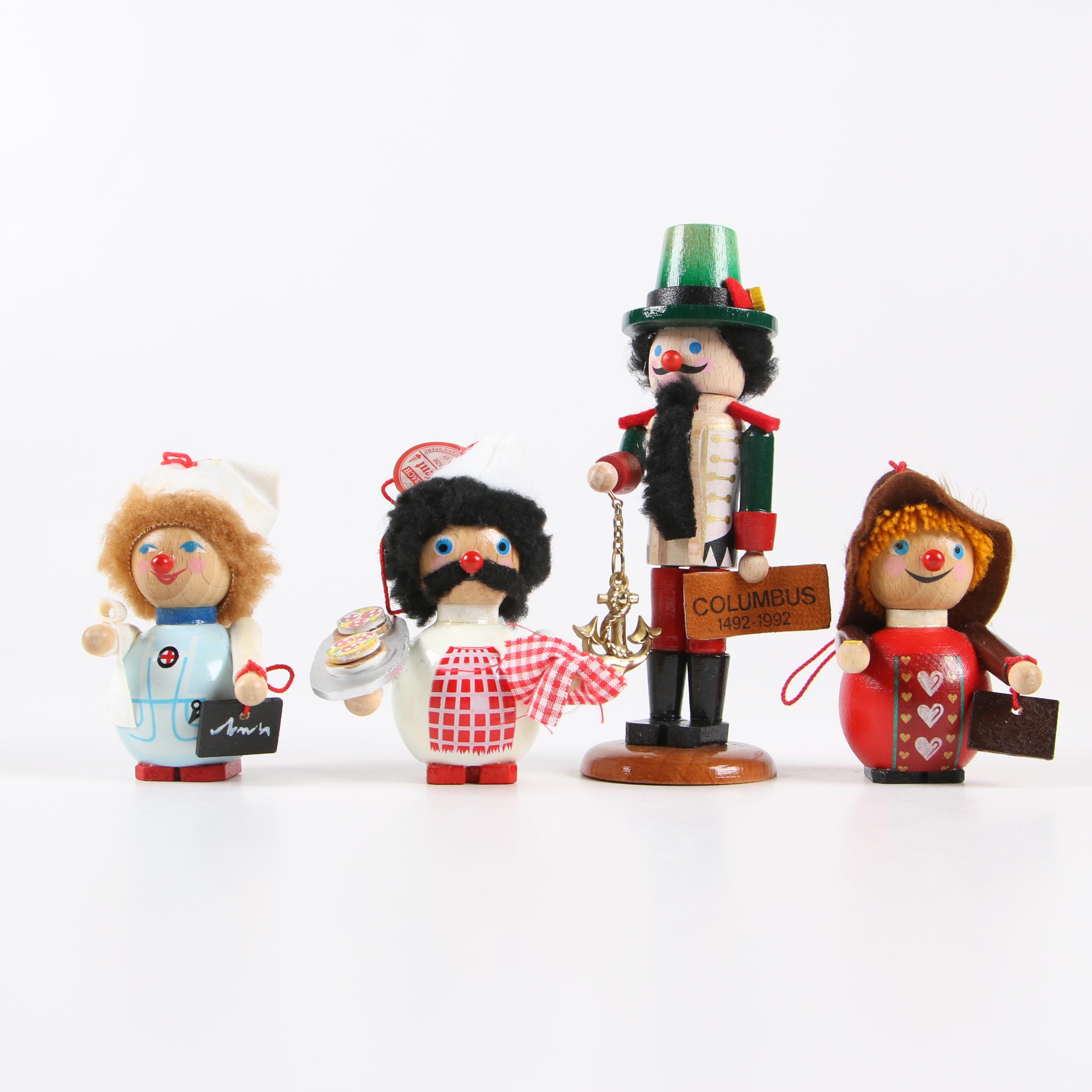 Steinbach Handmade German Nutcracker Ornaments EBTH