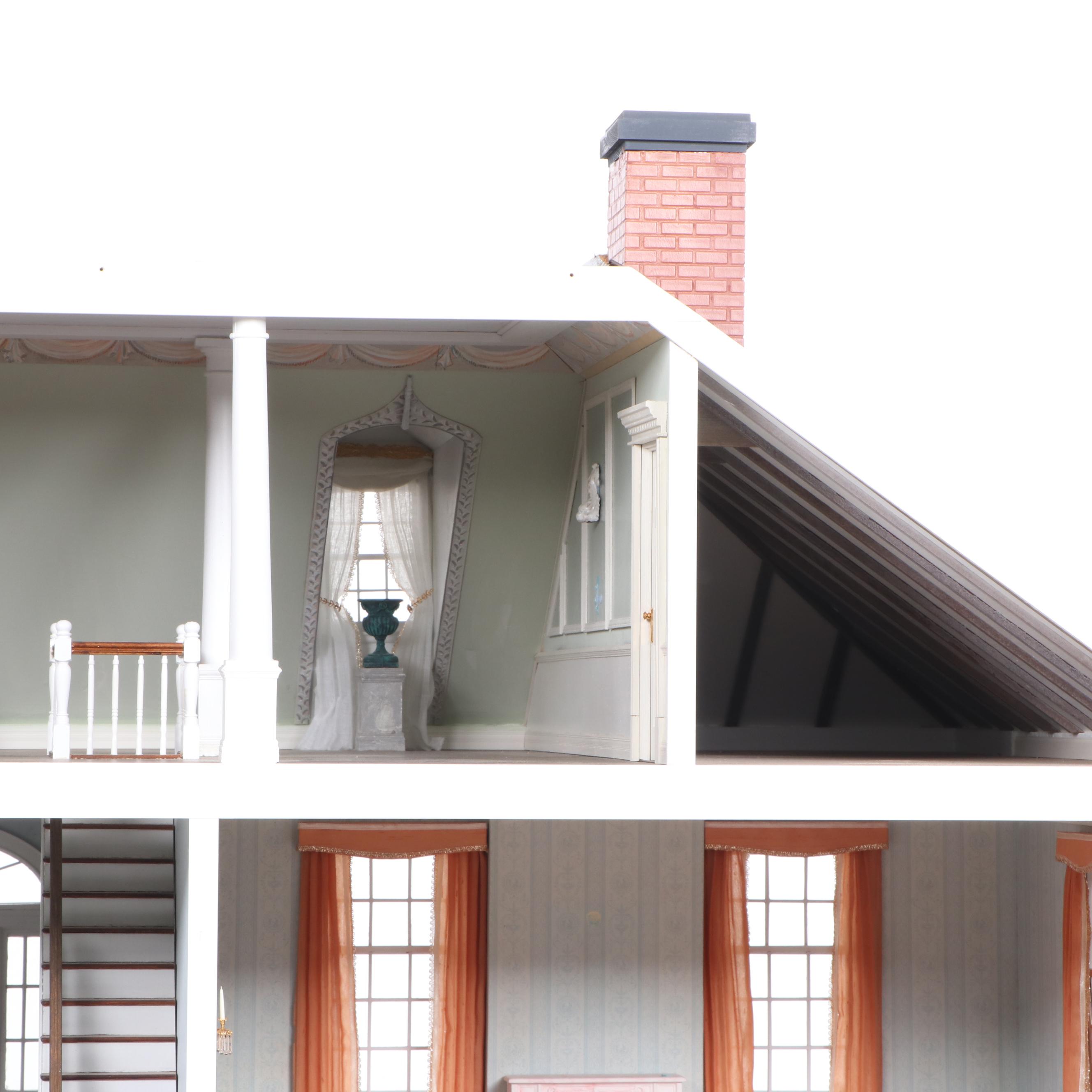 Lawbre Rosedawn Plantation Electrified Dollhouse EBTH