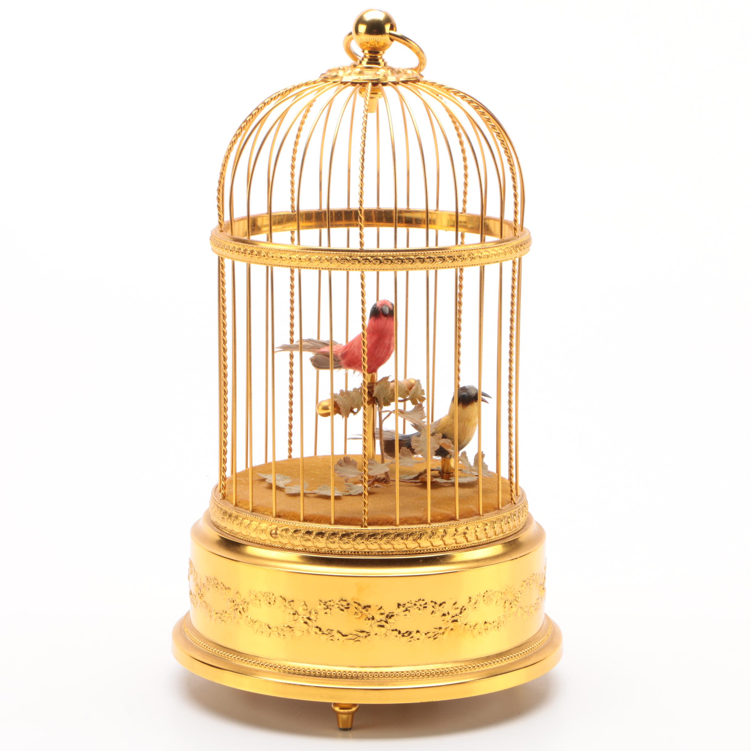Swiss Bird Cage Music Box by Reuge Music EBTH