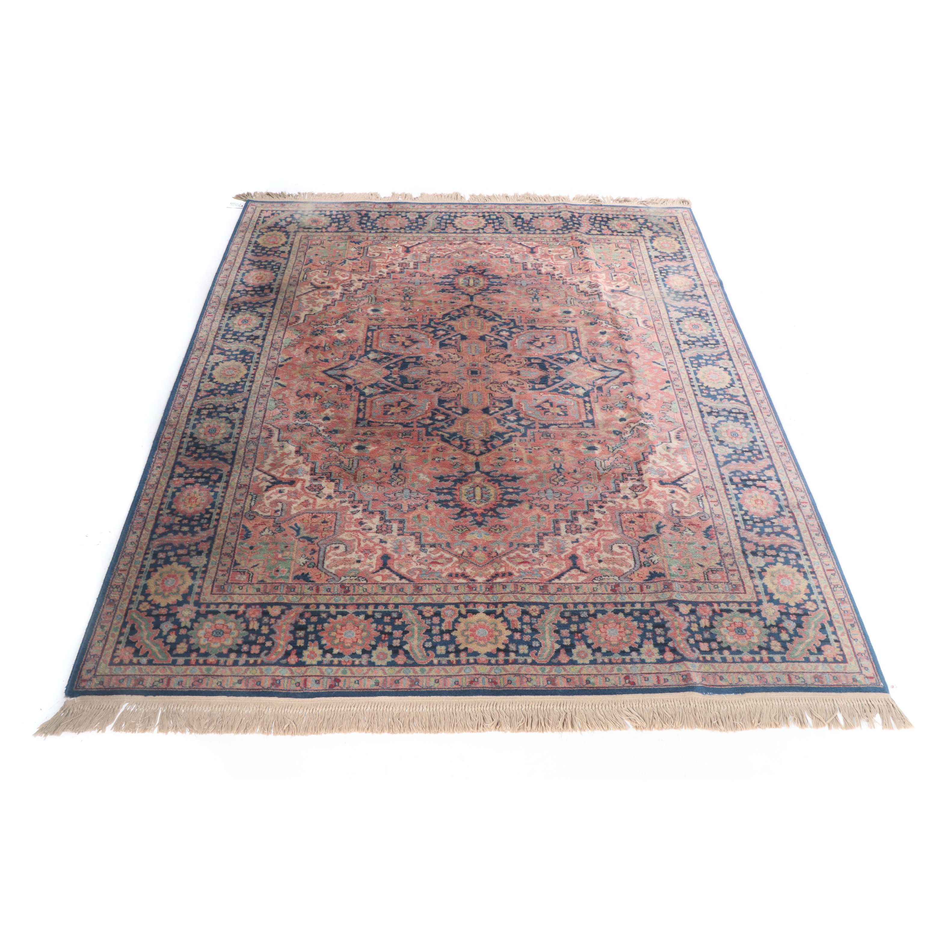 Machine Made Karastan "Heriz" Wool Area Rug EBTH