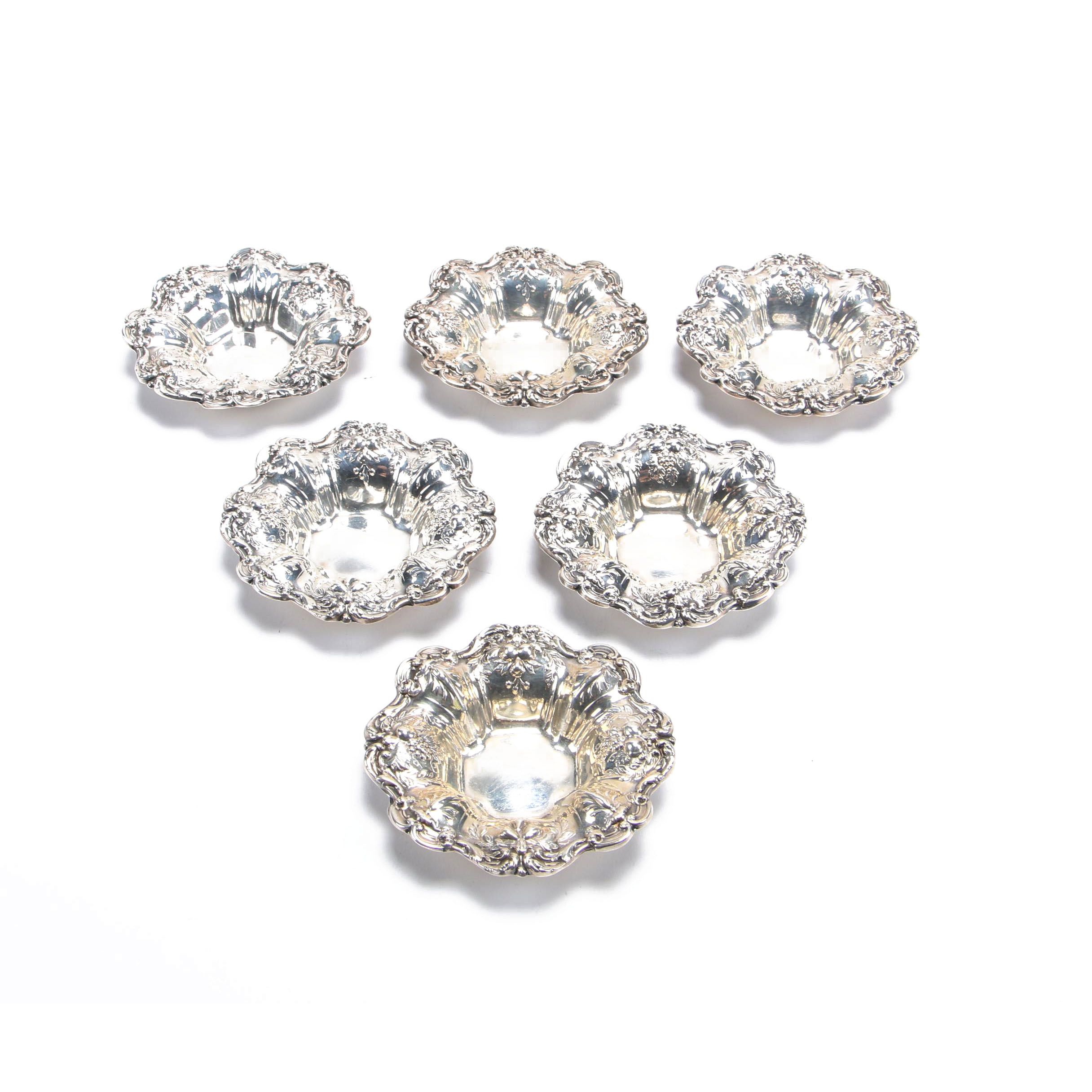 Reed & Barton "Francis I" Sterling Nut Dish Set, 1955 and 1956 EBTH