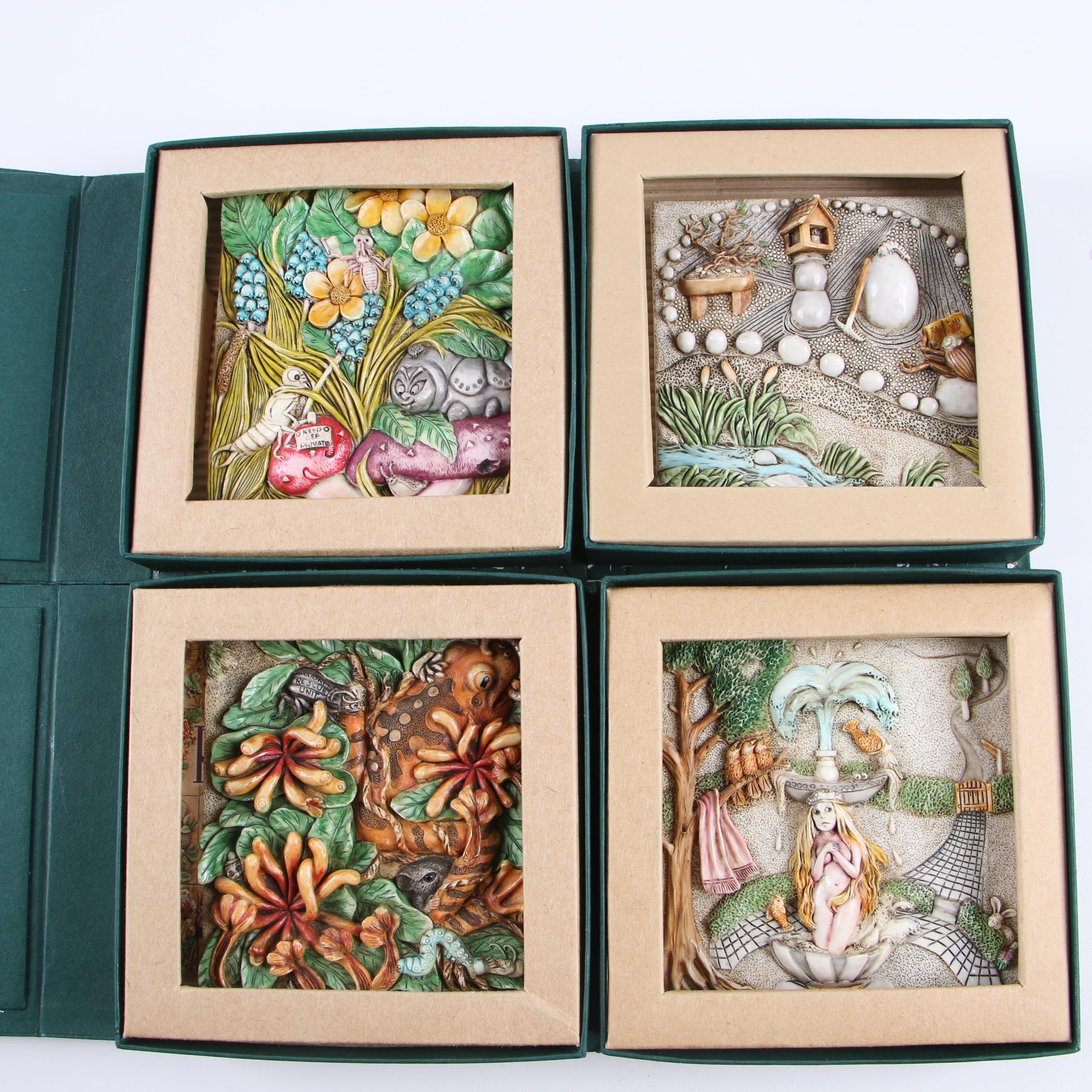 Harmony Kingdom Picturesque "Byron's Secret Garden" Resin Tile