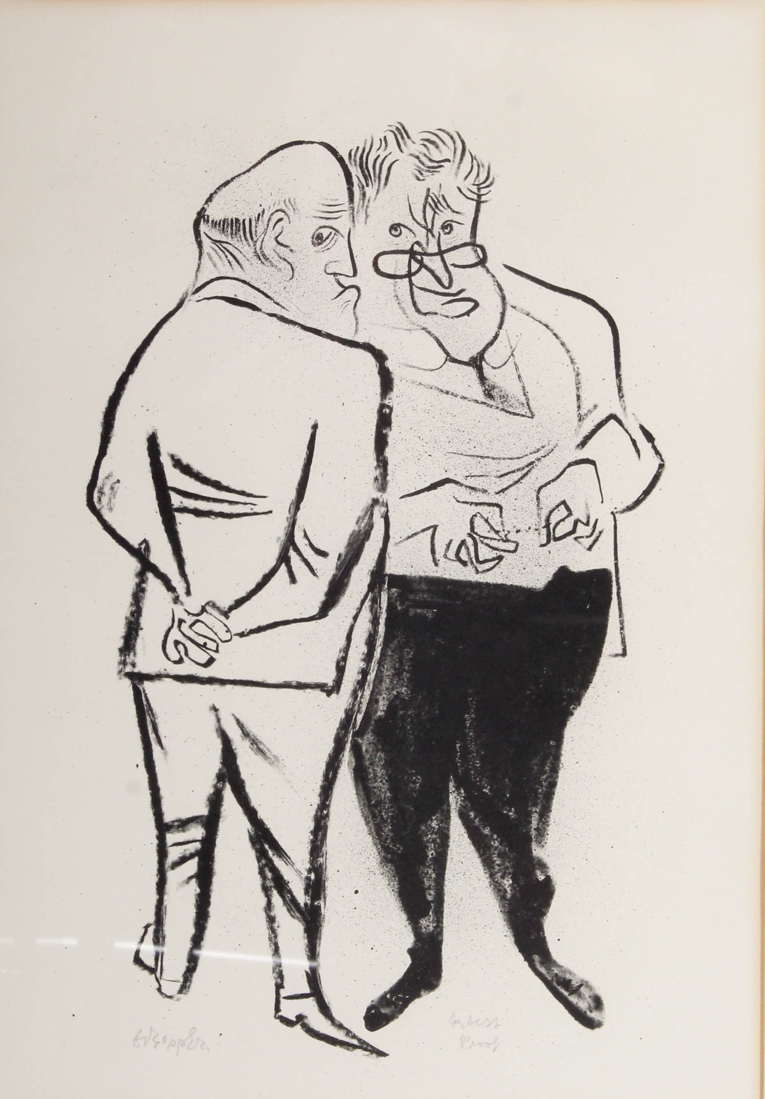 William Gropper Artist Proof Lithograph EBTH   IMG 6876 