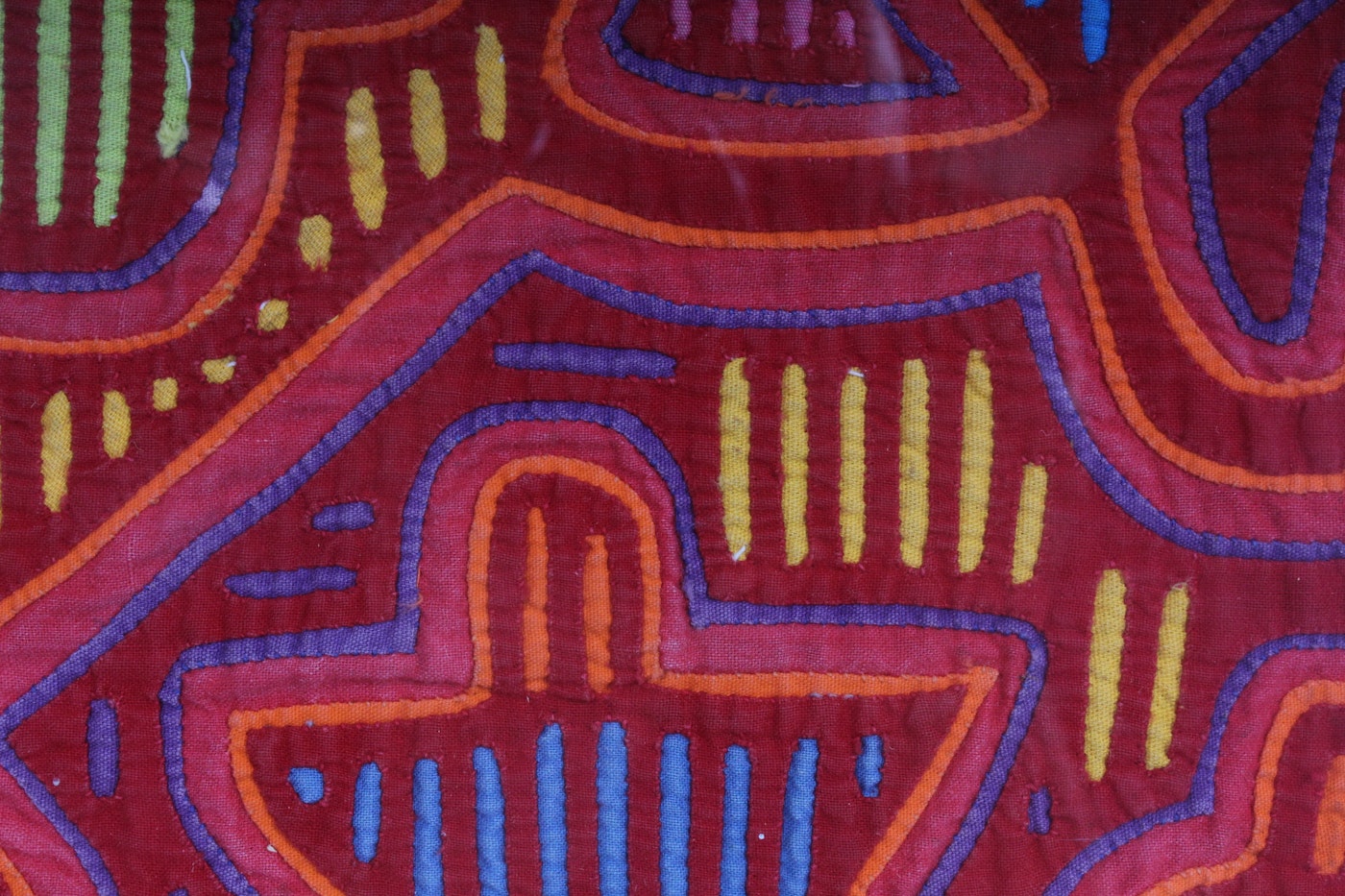 Handmade Panamanian Mola Textile | EBTH