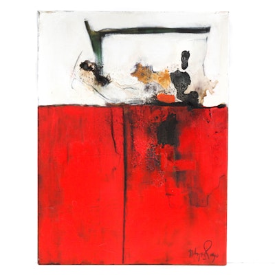 Milagros Pongo Mixed Media Painting Milagros Pongo Mixed Media Painting