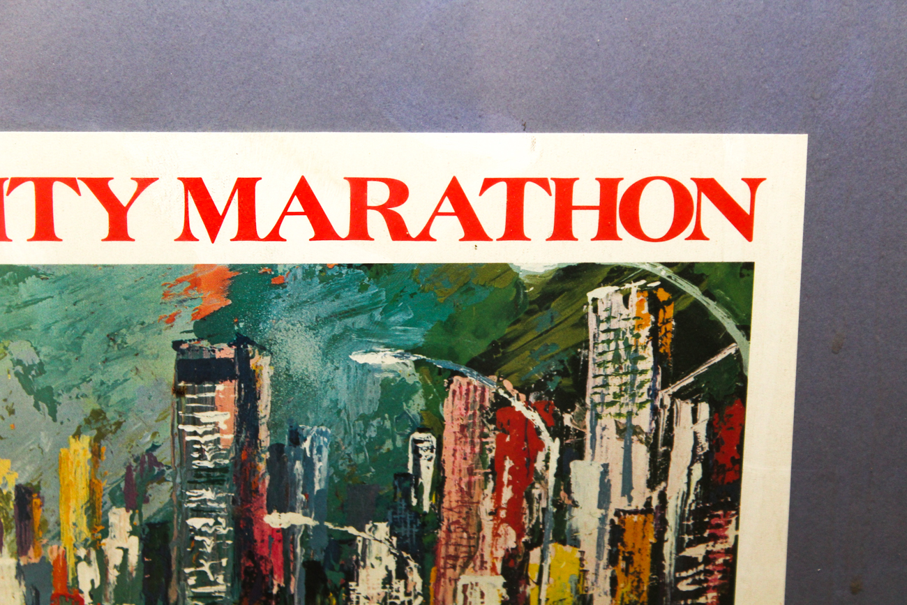 1979 LeRoy Neiman New York City Marathon Poster EBTH