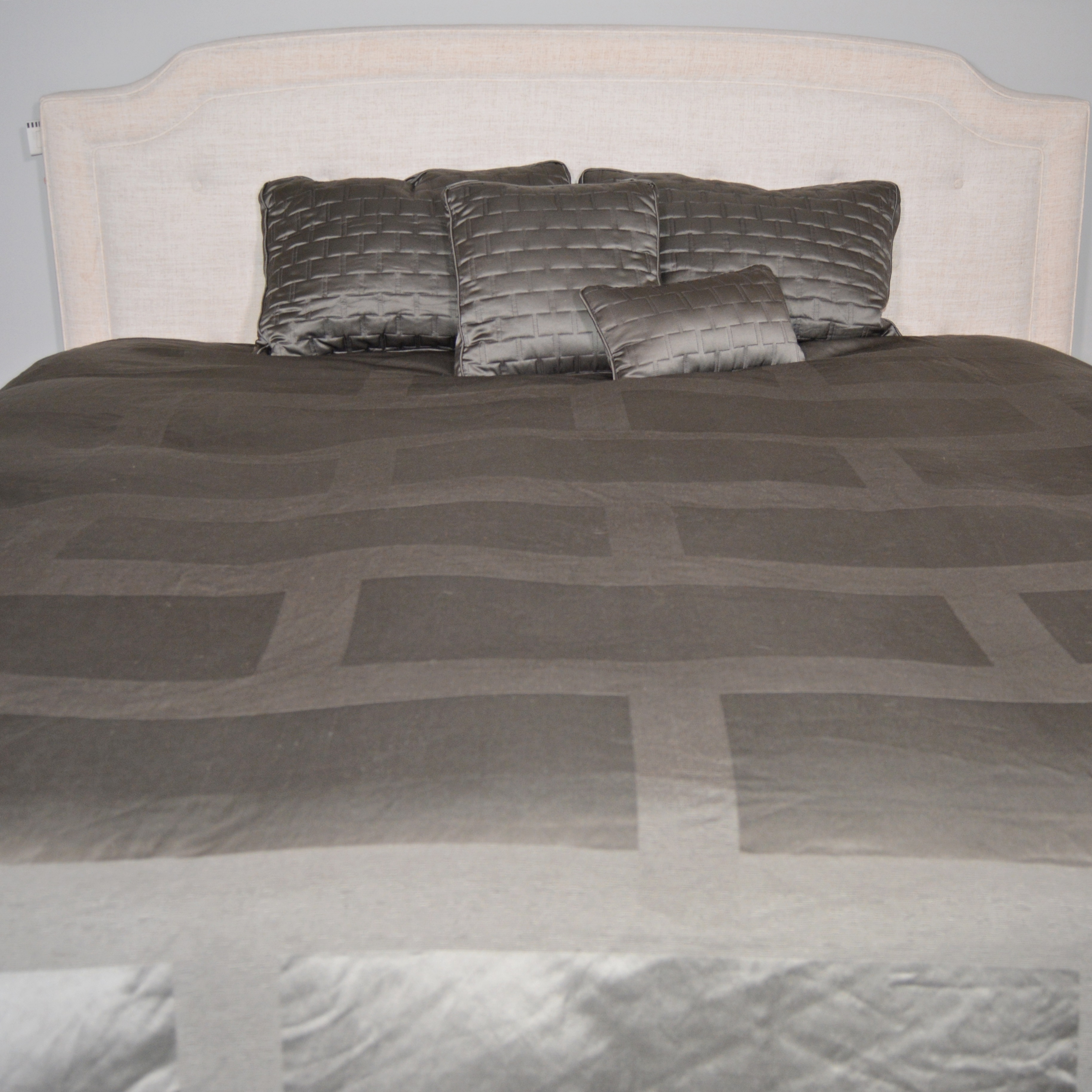 Hotel Collection Queen Grey Duvet Cover Charter Club Duvet And