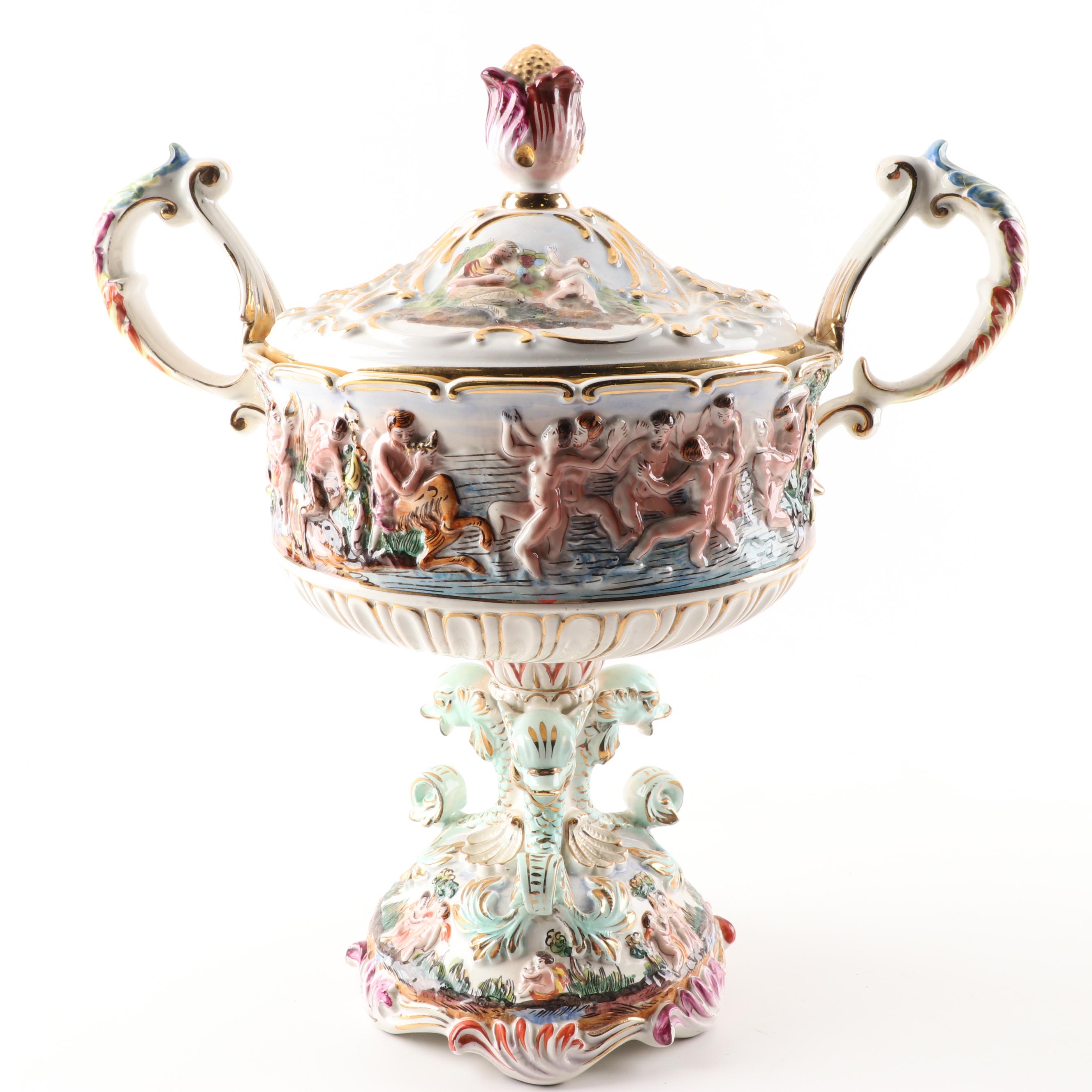 Capodimonte Large Soup Tureen EBTH