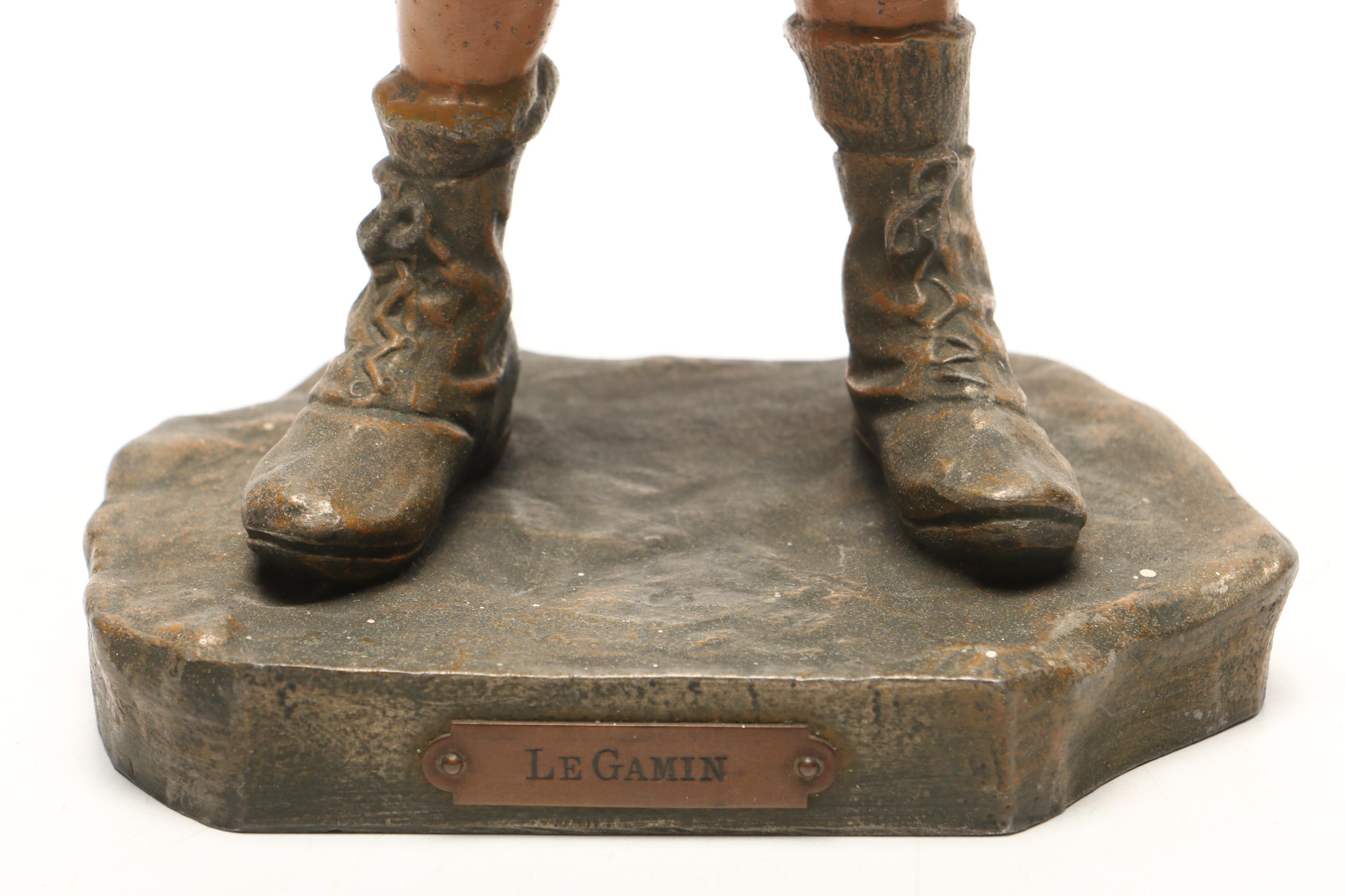 Bradley and Hubbard "Le Gamin" Sculpture EBTH