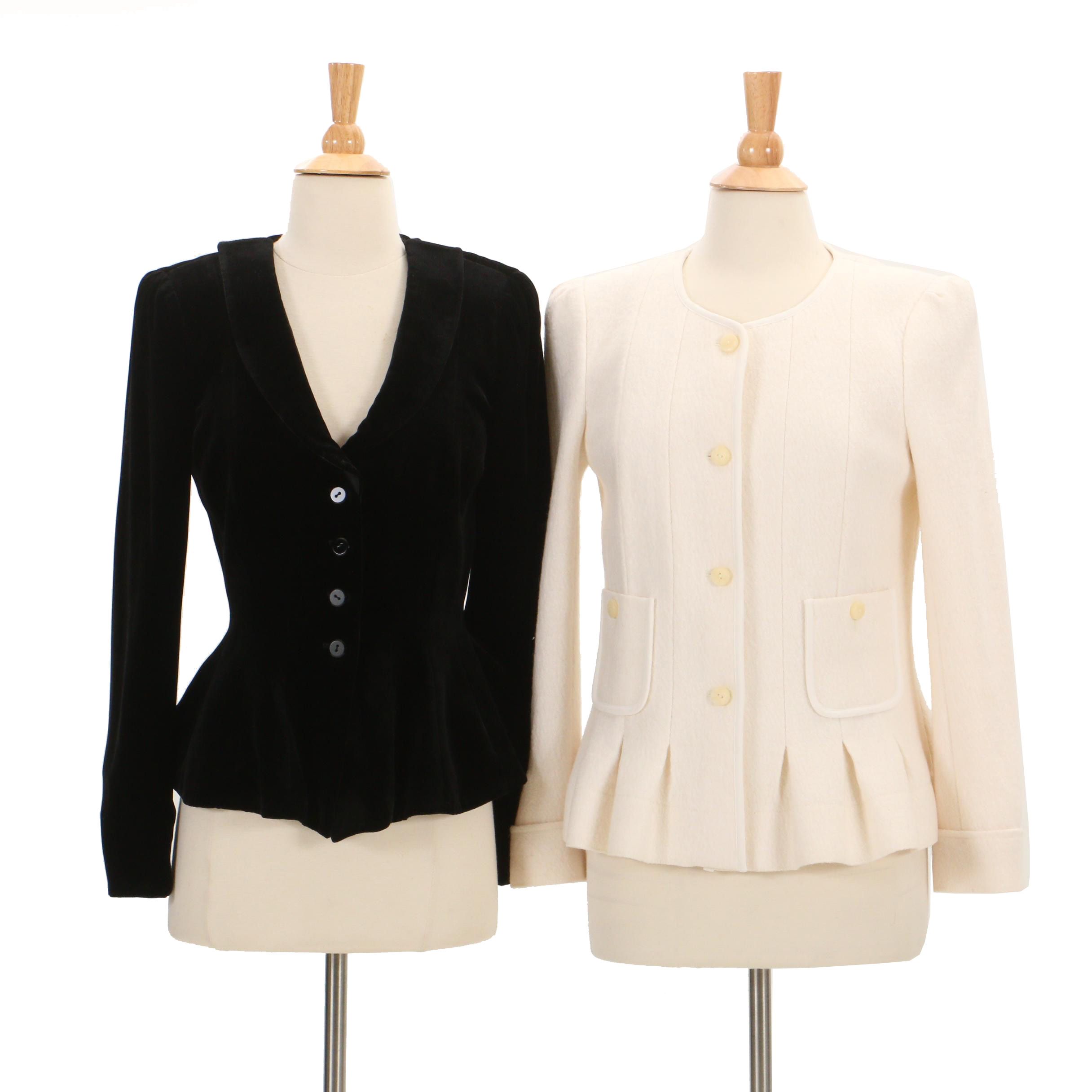 armani women's jackets collezioni