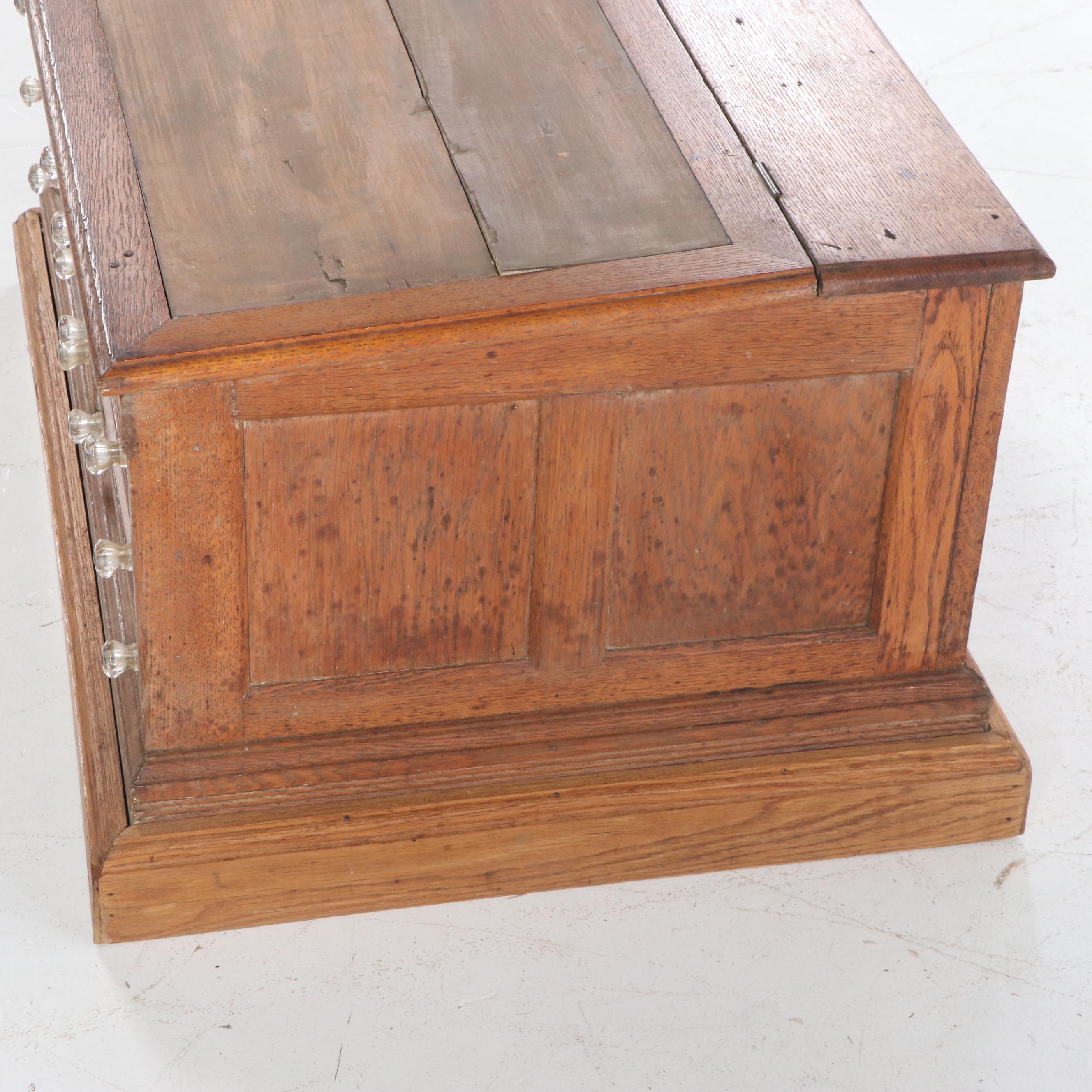 Antique Spool Desk EBTH