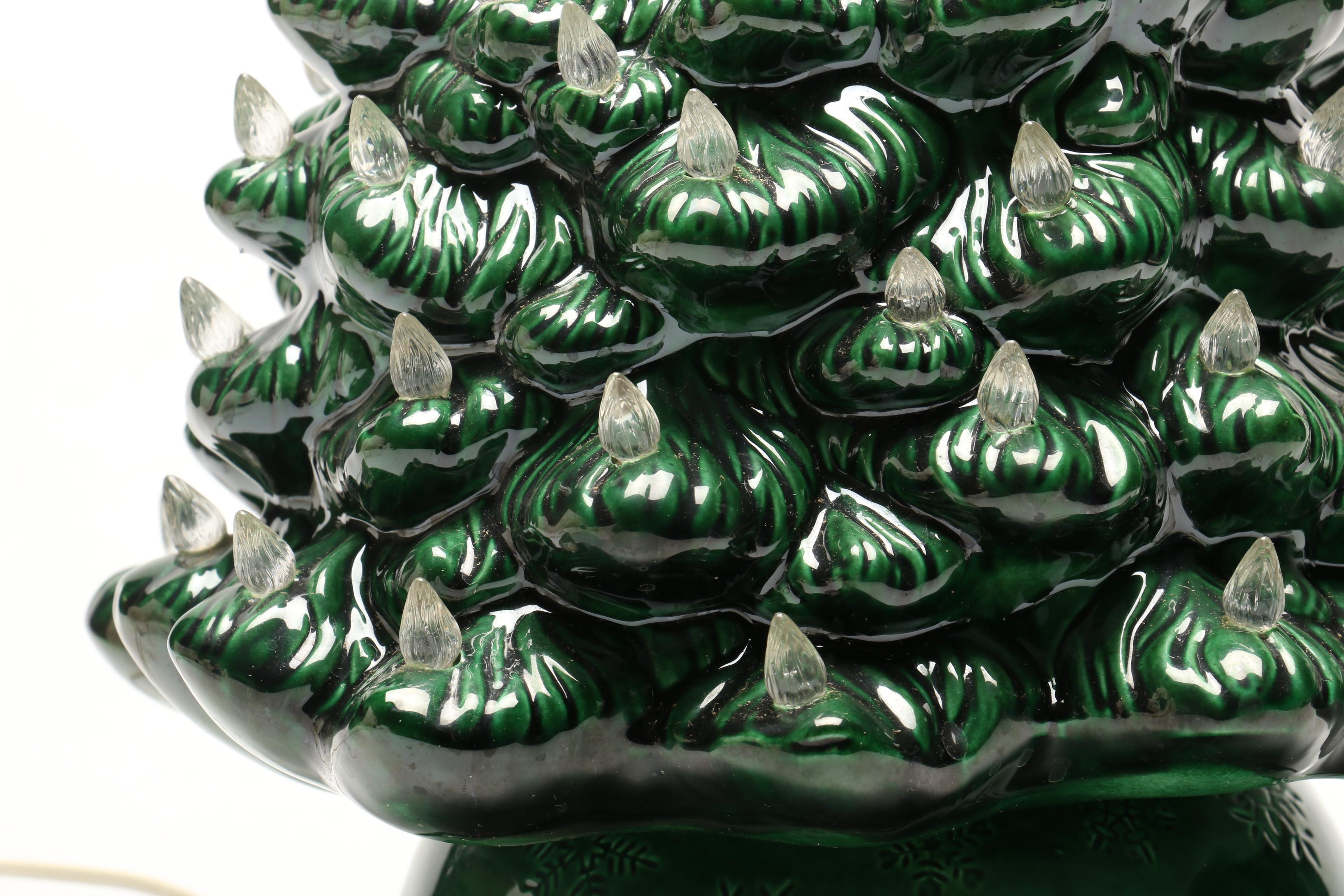 Byron Molds Ceramic Christmas Tree EBTH