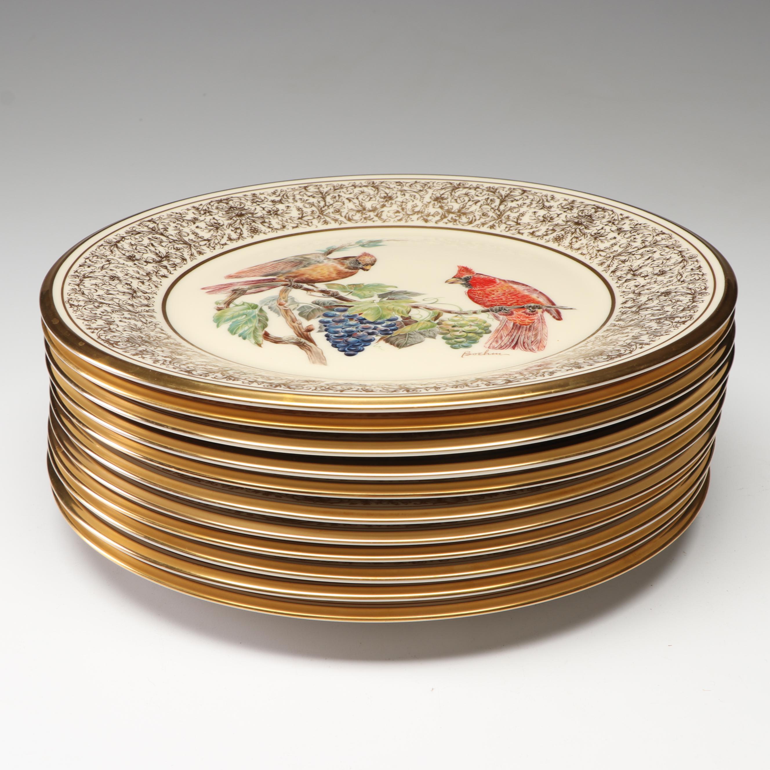 Lenox Boehm Design Collector Plates, 1970s EBTH