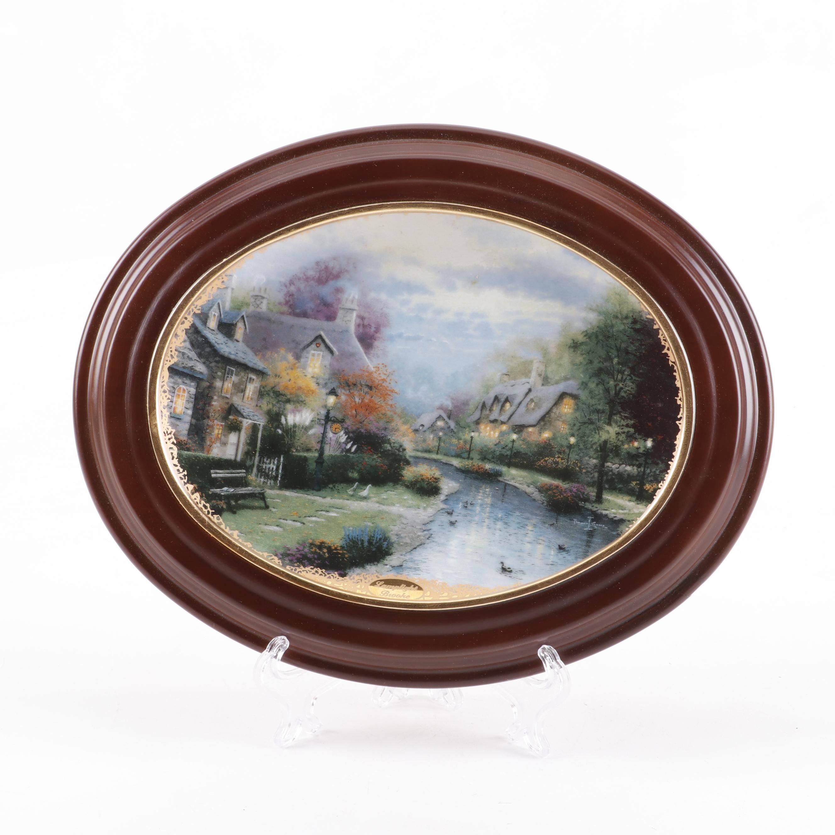Thomas Kinkade Limited Edition Porcelain Collector Plates EBTH